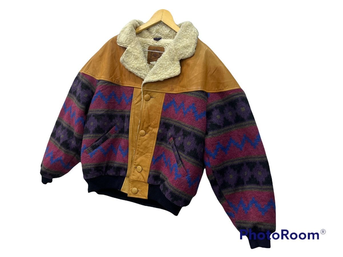 Canada West B9. VINTAGE MID WEST GARMENT CO MULTICOLOUR HYPEBEAST JACKET Size US L / EU 52-54 / 3 - 2 Thumbnail