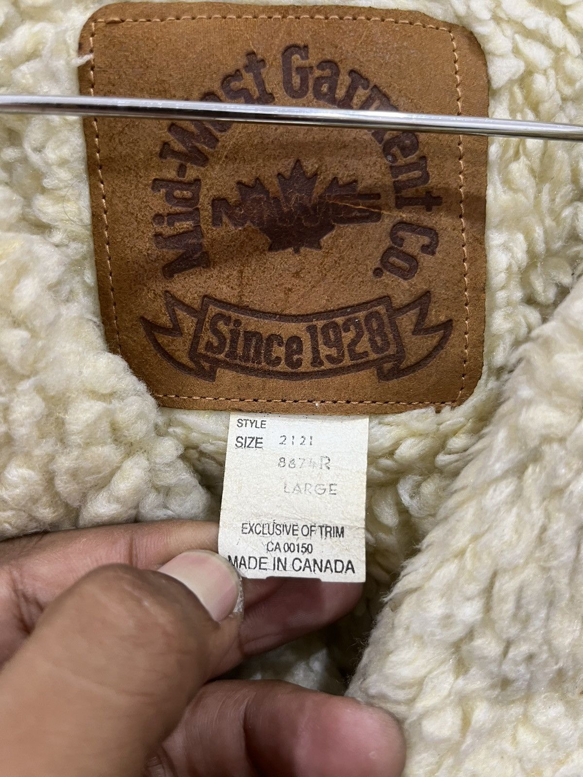 Canada West B9. VINTAGE MID WEST GARMENT CO MULTICOLOUR HYPEBEAST JACKET Size US L / EU 52-54 / 3 - 7 Thumbnail