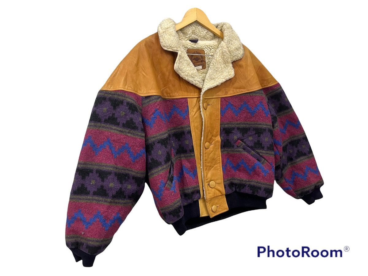 Canada West B9. VINTAGE MID WEST GARMENT CO MULTICOLOUR HYPEBEAST JACKET Size US L / EU 52-54 / 3 - 3 Thumbnail