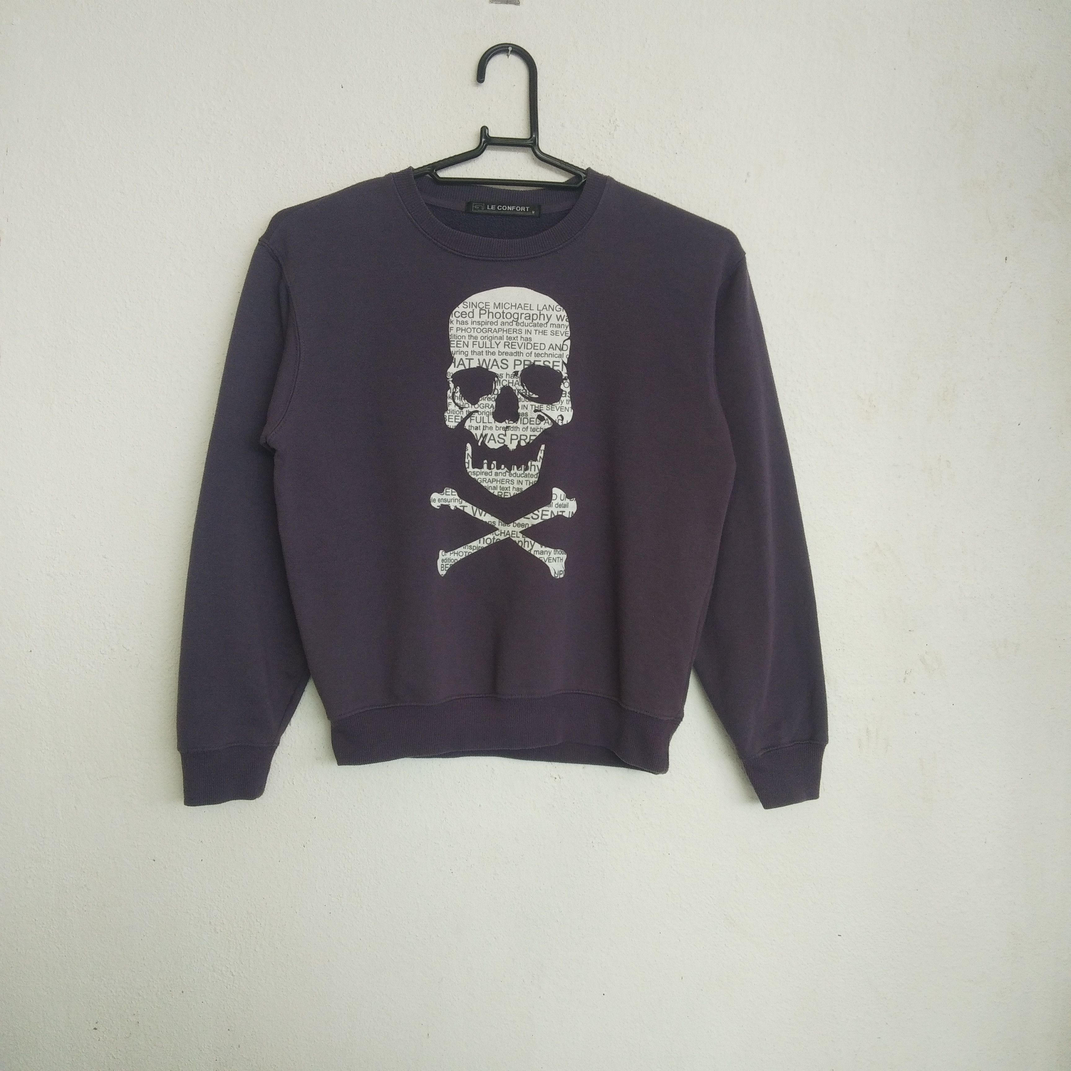 Japanese Brand Skull Big Logo Sweatshirts