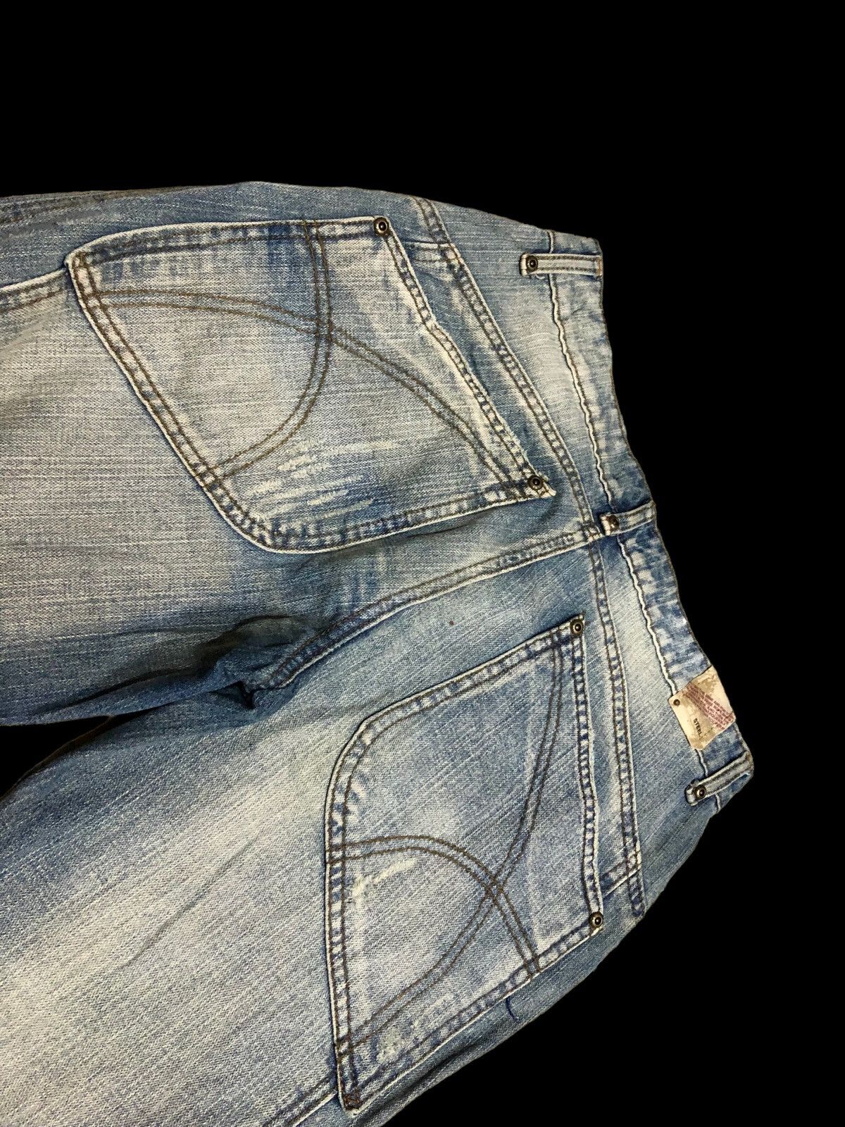 Other RECONSTRUCTED DENIM BY STEEL JEANS Size US 30 / EU 46 - 4 Thumbnail
