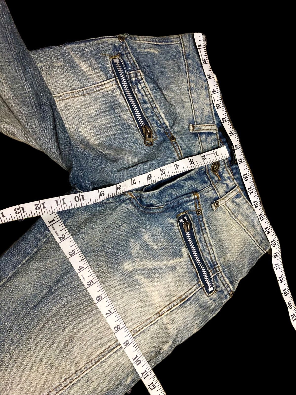 Other RECONSTRUCTED DENIM BY STEEL JEANS Size US 30 / EU 46 - 10 Thumbnail