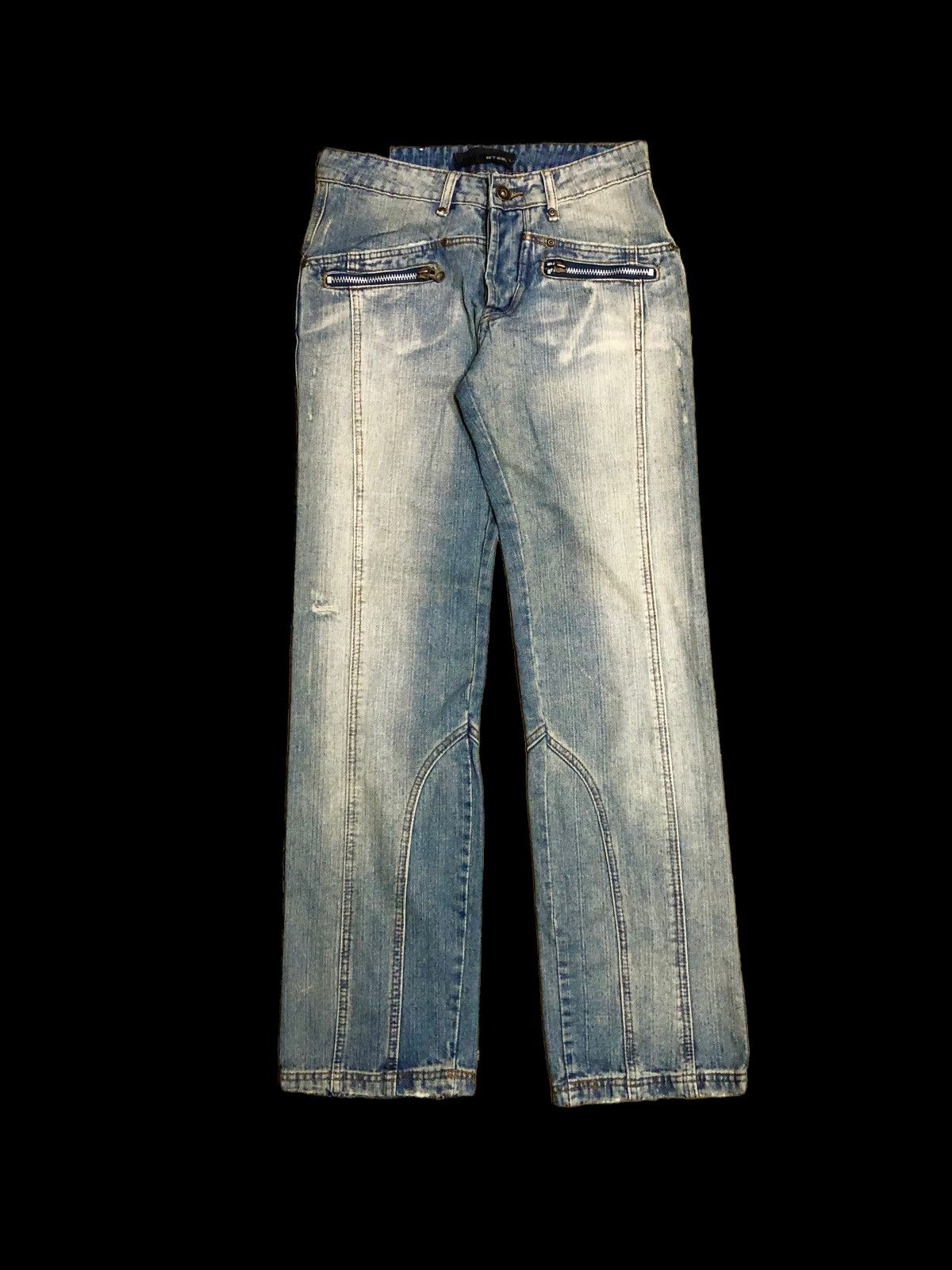 Other RECONSTRUCTED DENIM BY STEEL JEANS Size US 30 / EU 46 - 1 Thumbnail