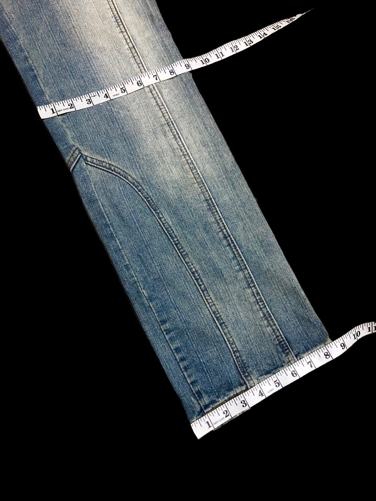 Other RECONSTRUCTED DENIM BY STEEL JEANS Size US 30 / EU 46 - 9 Thumbnail