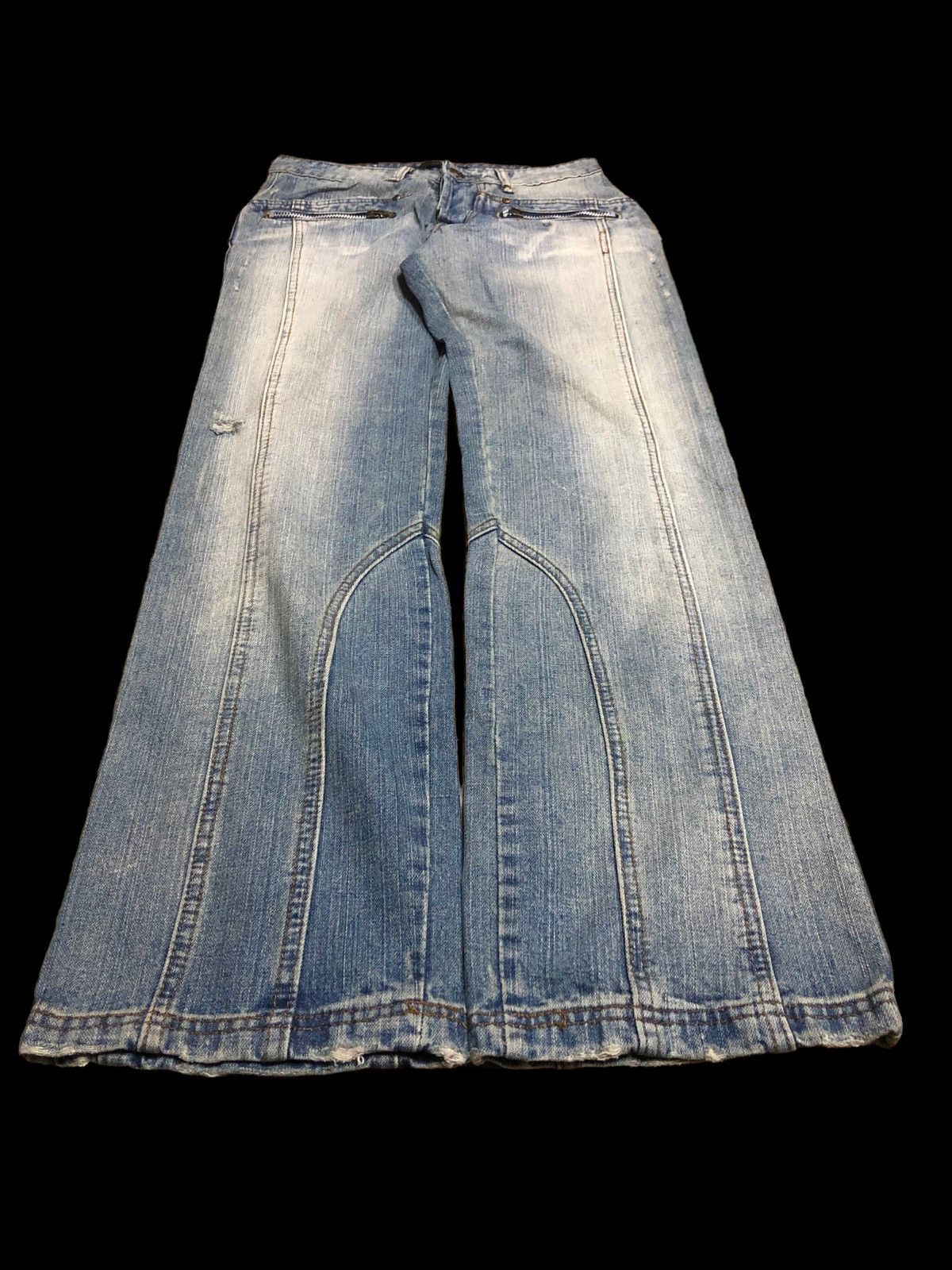 Other RECONSTRUCTED DENIM BY STEEL JEANS Size US 30 / EU 46 - 2 Thumbnail