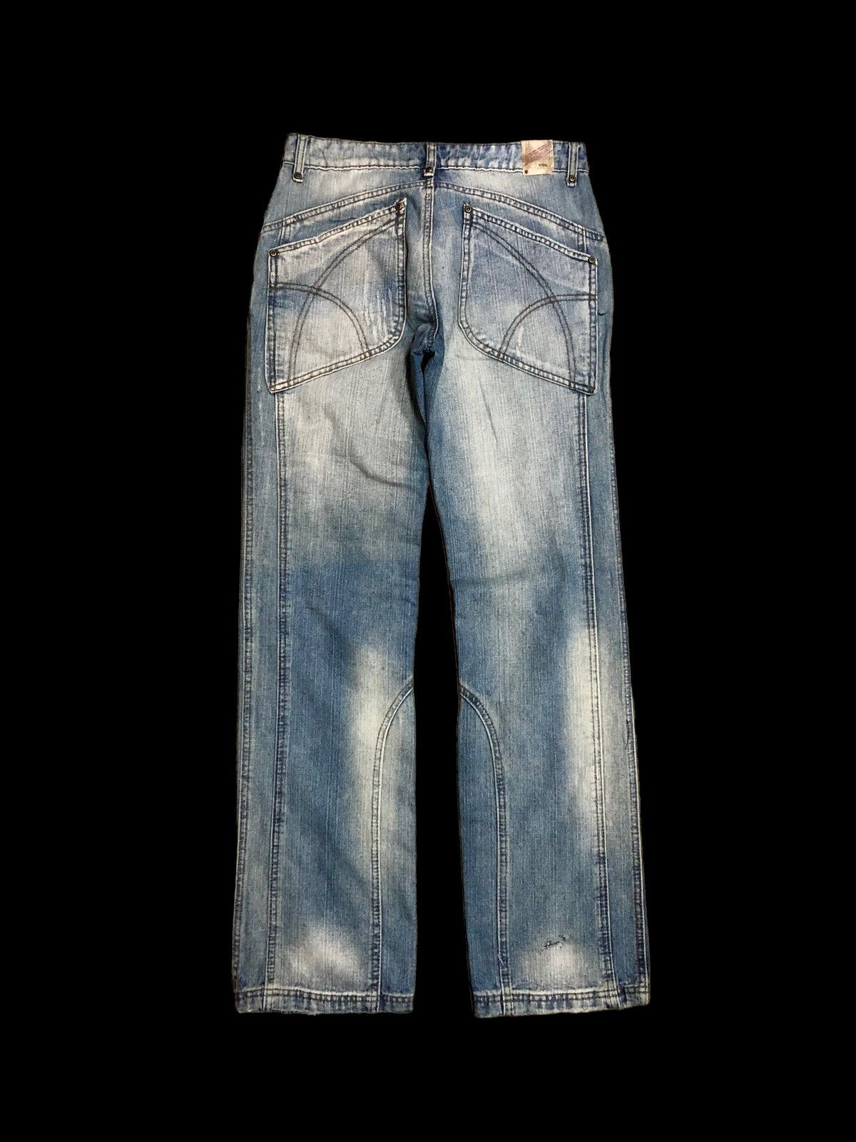 Other RECONSTRUCTED DENIM BY STEEL JEANS Size US 30 / EU 46 - 3 Thumbnail