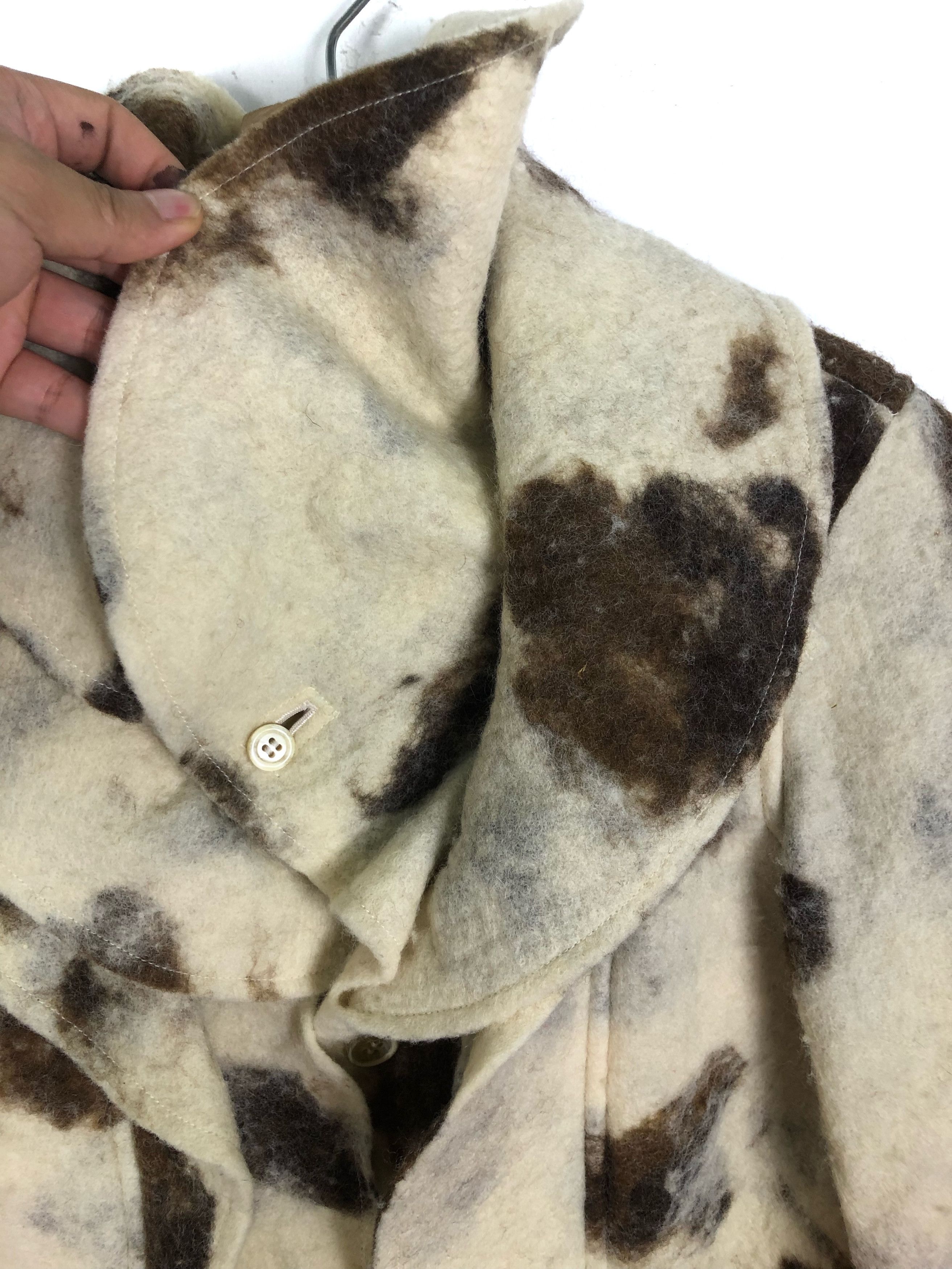 Comme des Garcons HOLYGRAIL🔥CDG FW1995 “SWEETER THAN SWEET” RUNWAY WOOL COAT Size S / US 4 / IT 40 - 12 Thumbnail