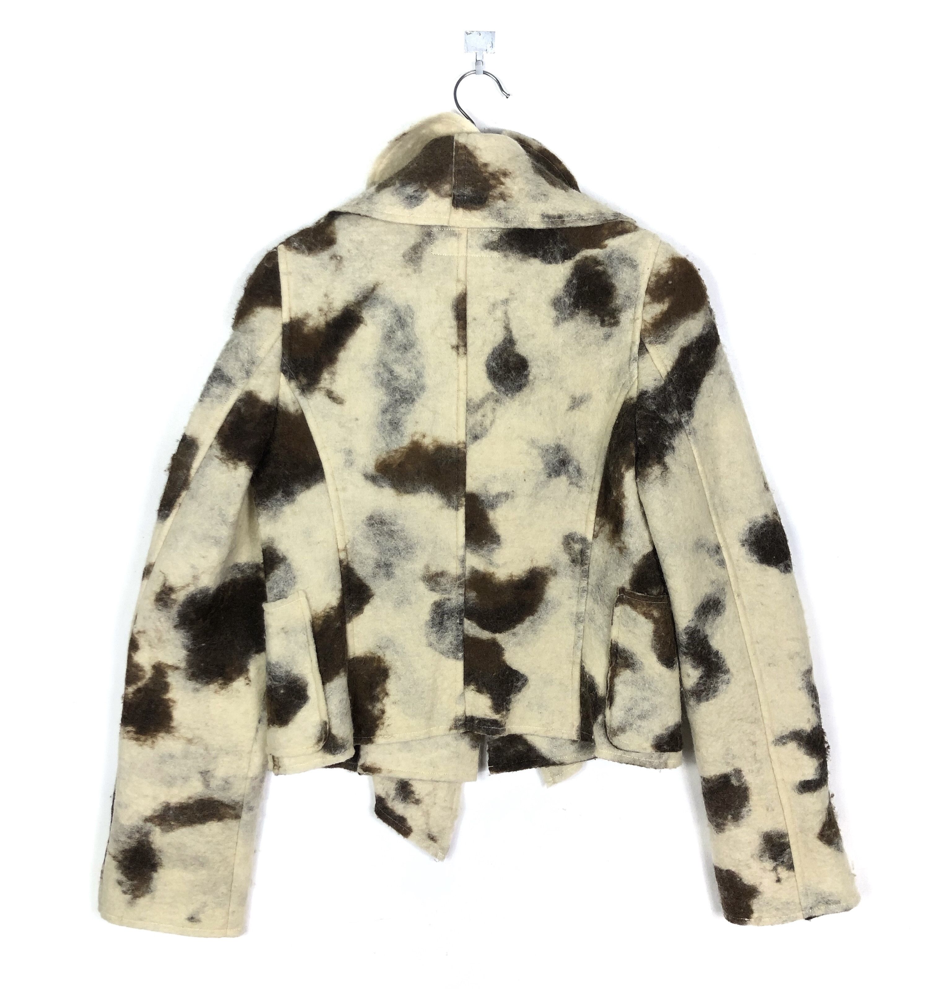 Comme des Garcons HOLYGRAIL🔥CDG FW1995 “SWEETER THAN SWEET” RUNWAY WOOL COAT Size S / US 4 / IT 40 - 5 Thumbnail