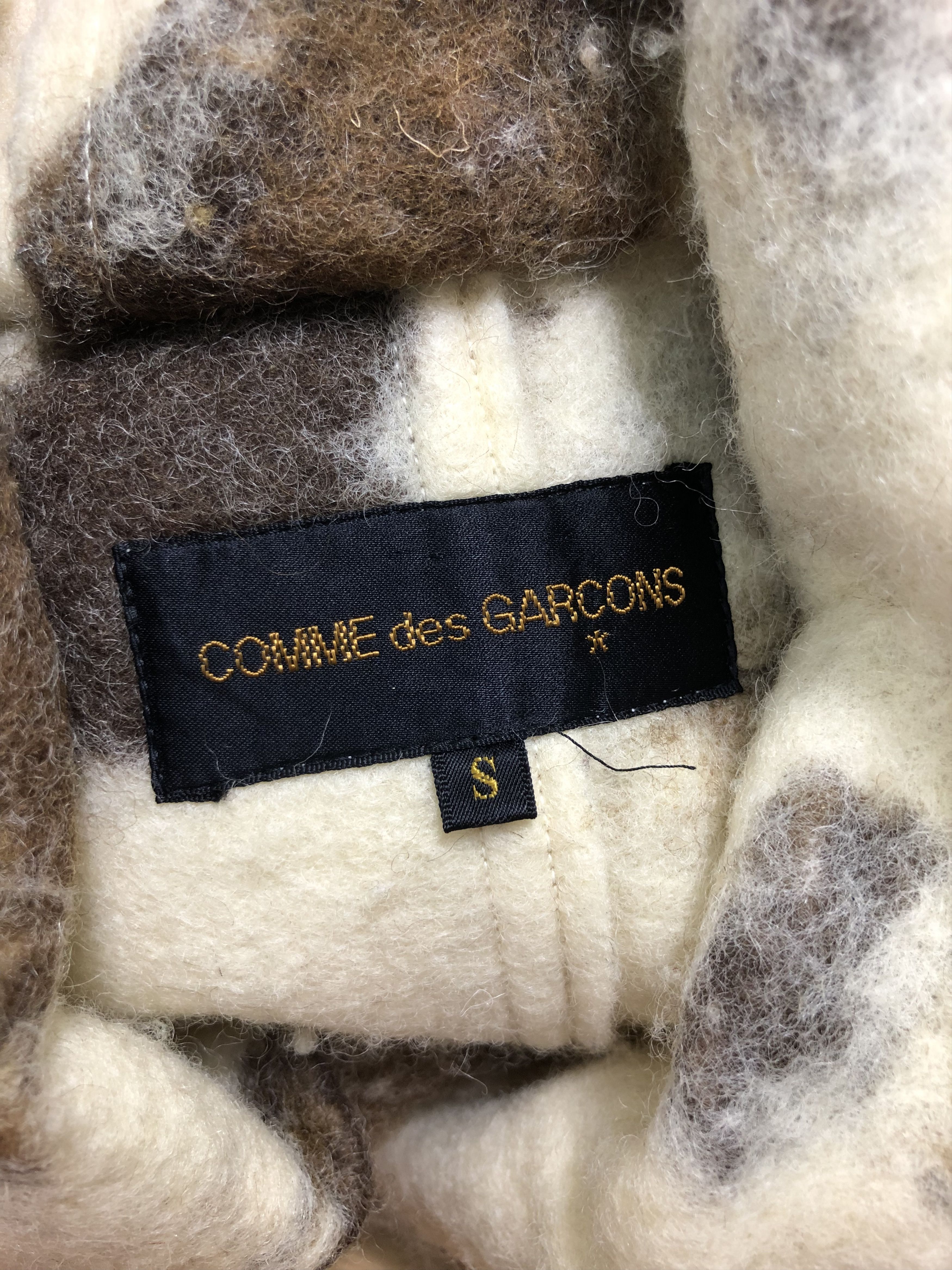 Comme des Garcons HOLYGRAIL🔥CDG FW1995 “SWEETER THAN SWEET” RUNWAY WOOL COAT Size S / US 4 / IT 40 - 21 Thumbnail