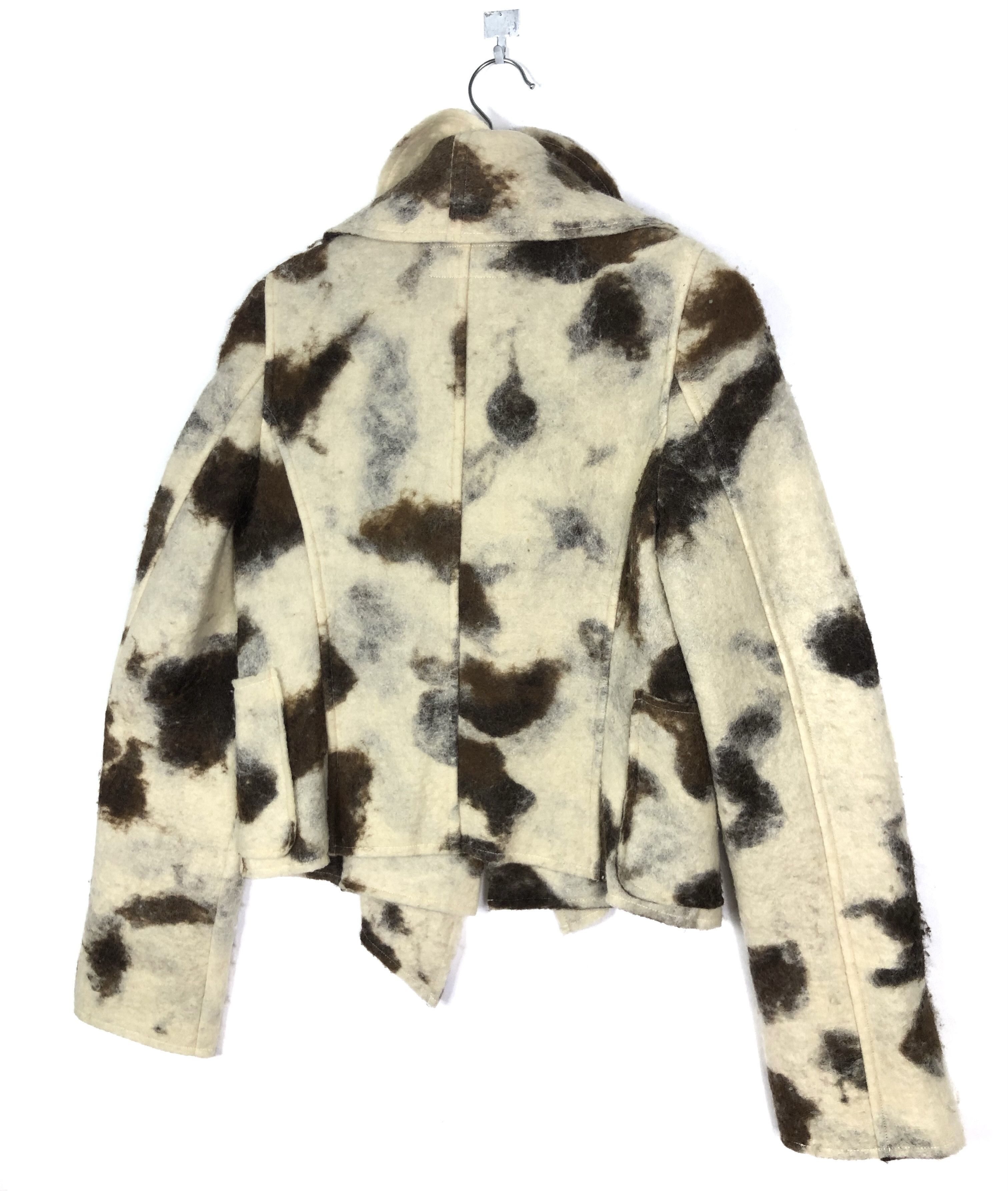 Comme des Garcons HOLYGRAIL🔥CDG FW1995 “SWEETER THAN SWEET” RUNWAY WOOL COAT Size S / US 4 / IT 40 - 16 Thumbnail
