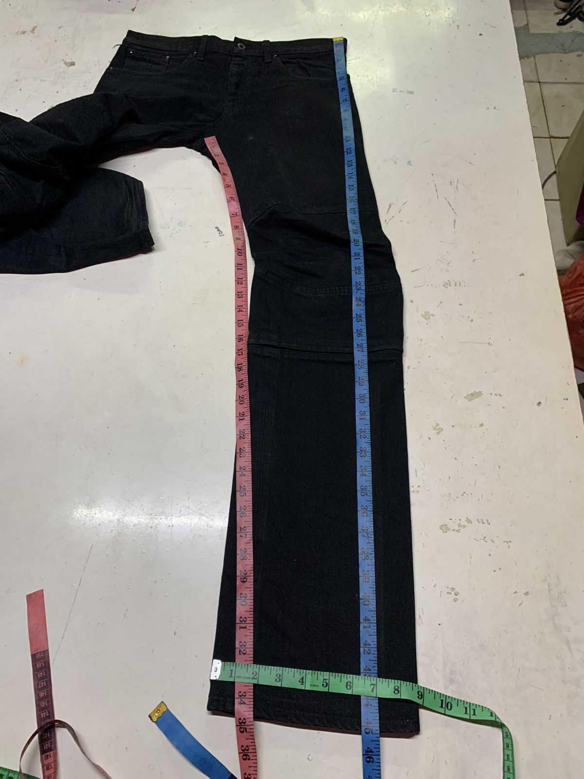 Designer Japanese brand jeans Size US 33 - 25 Thumbnail