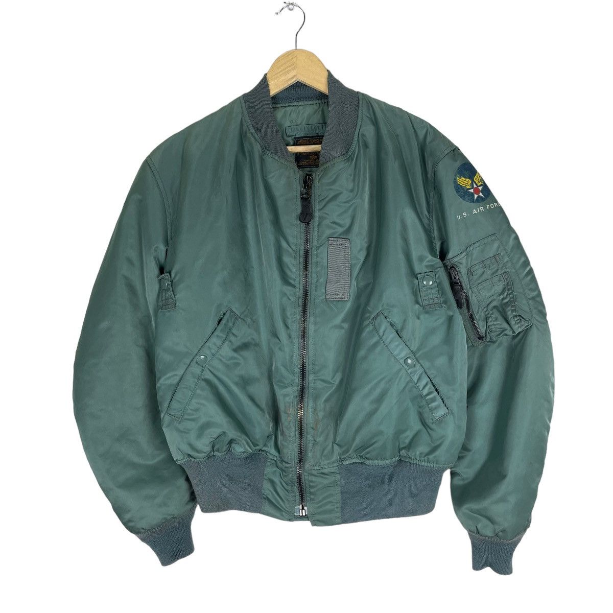 80's MA-1 US.ARMY Alpha社 VINTAGE Vintage Alpha Industries Usa Air Force Ma-1 Flight Jacket