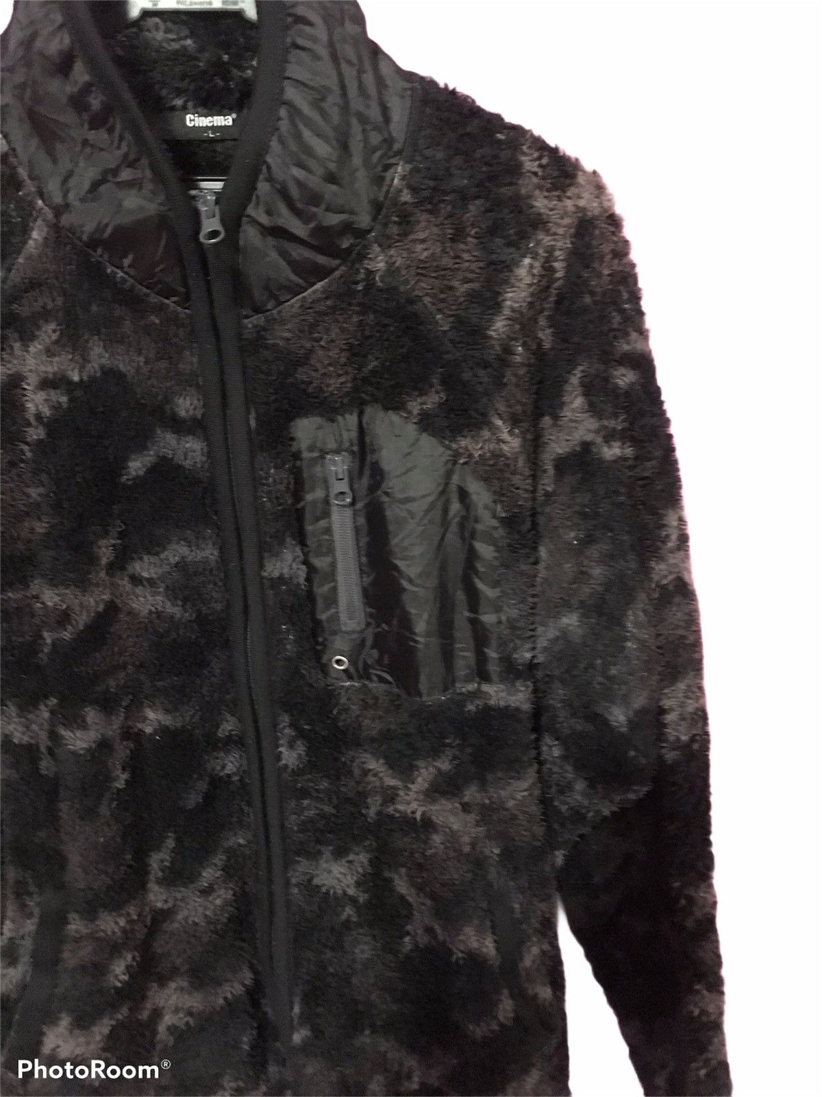 Japanese Brand CINEMA JACKET FLEECE JAPAN Size US L / EU 52-54 / 3 - 4 Thumbnail