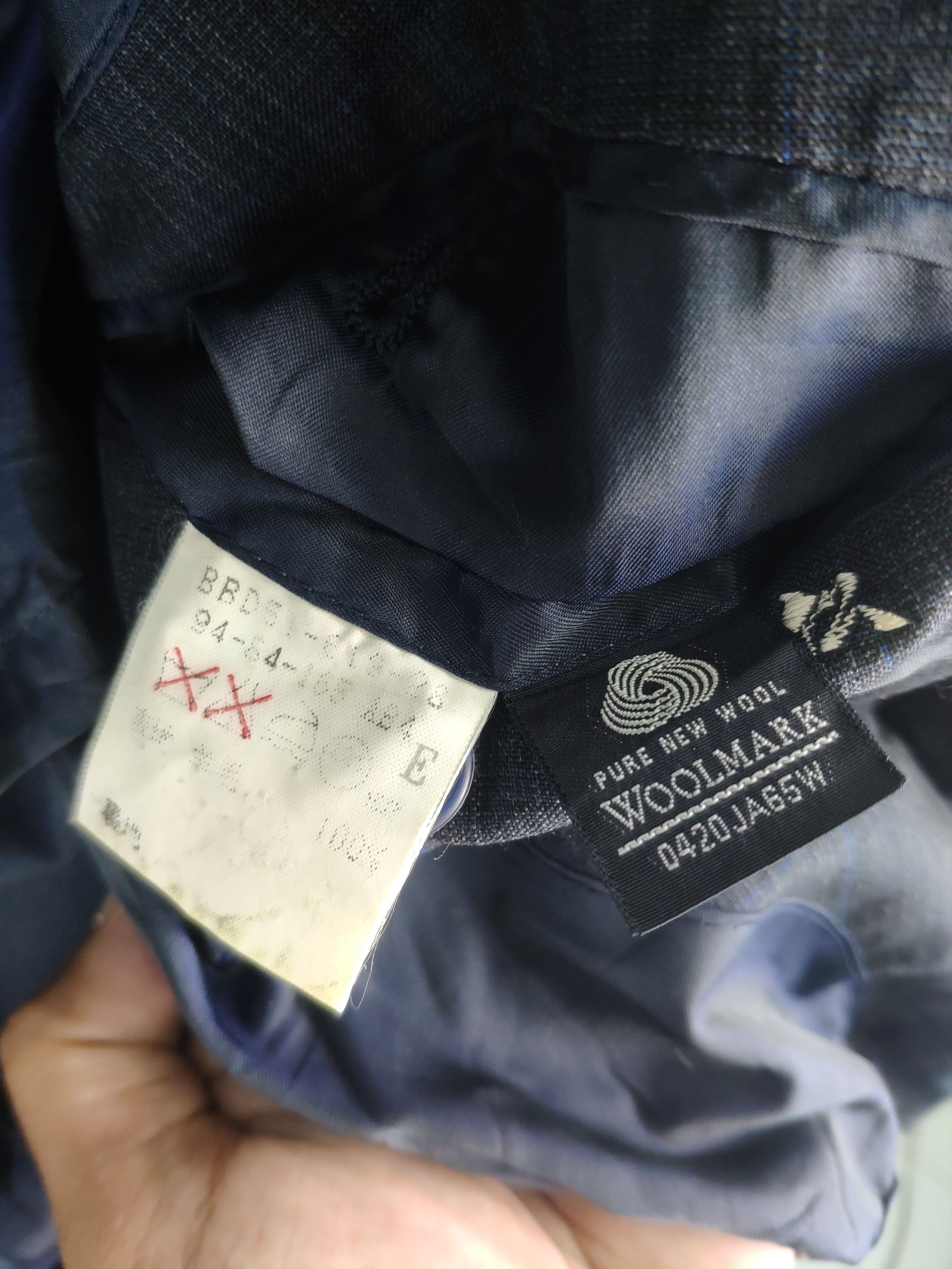 Burberry × Vintage Steal 💥 Vintage Burberry Wool Blazer Coat Jacket Size US M / EU 48-50 / 2 - 4 Thumbnail