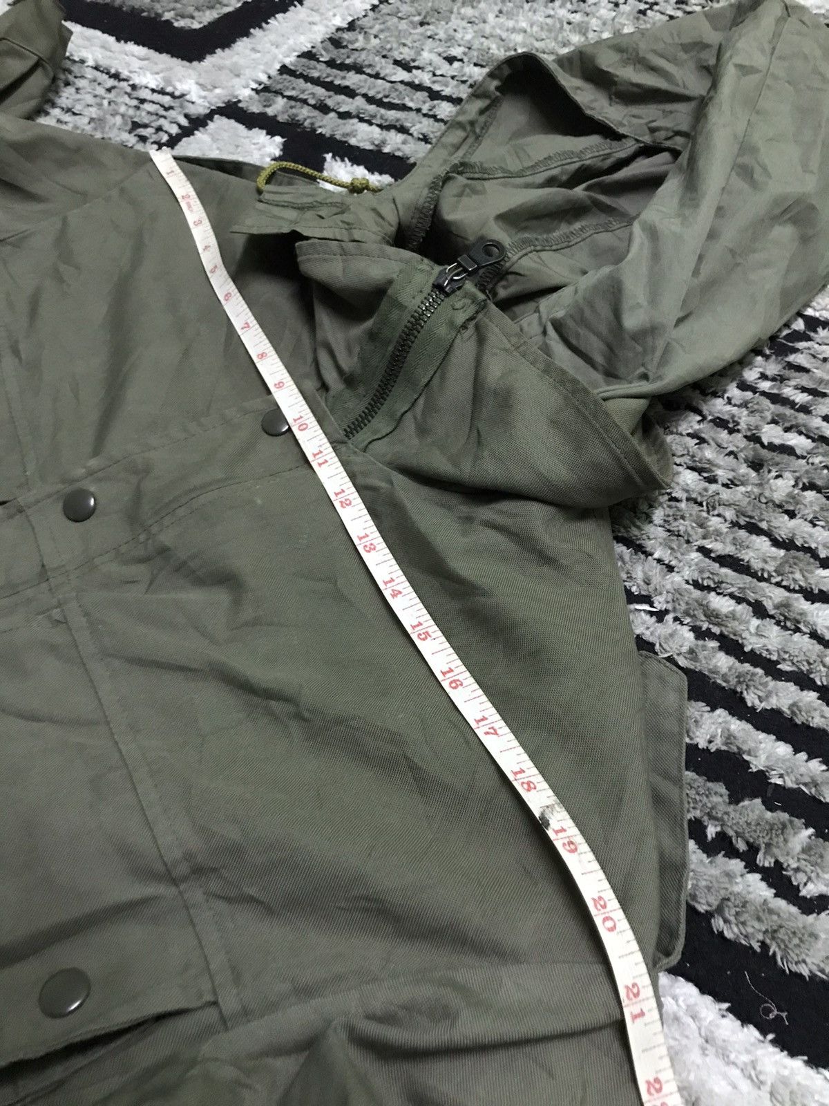 Vintage vtg 89-90s german army parka riri zip Size US M / EU 48-50 / 2 - 7 Thumbnail