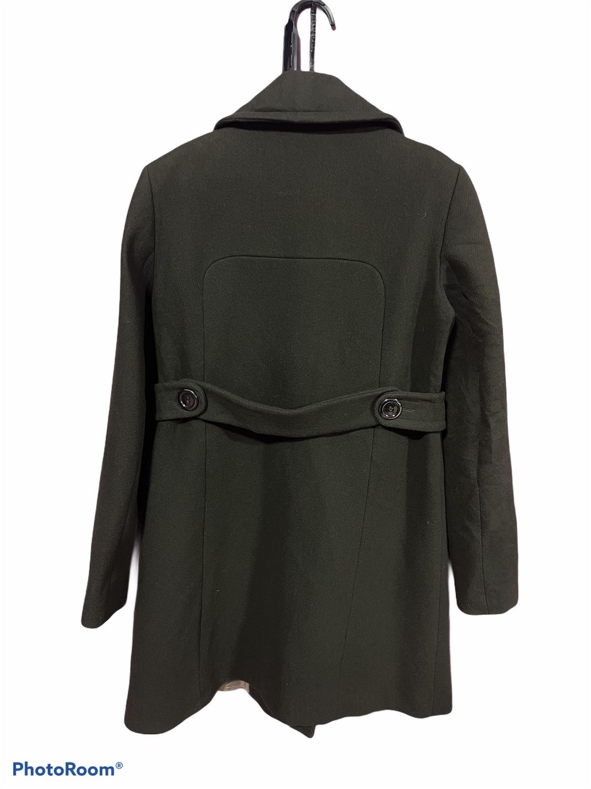Japanese Brand TARA JARMON TRANCE COAT WOOL FRANCE Size S / US 4 / IT 40 - 2 Thumbnail