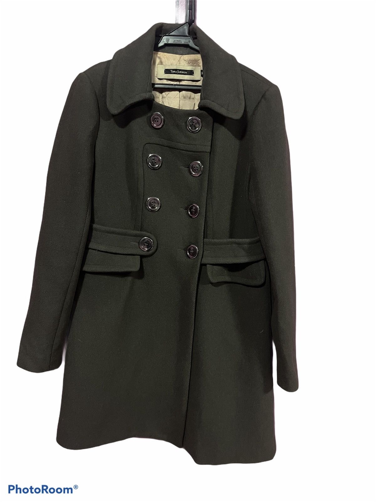 Japanese Brand TARA JARMON TRANCE COAT WOOL FRANCE Size S / US 4 / IT 40 - 1 Thumbnail