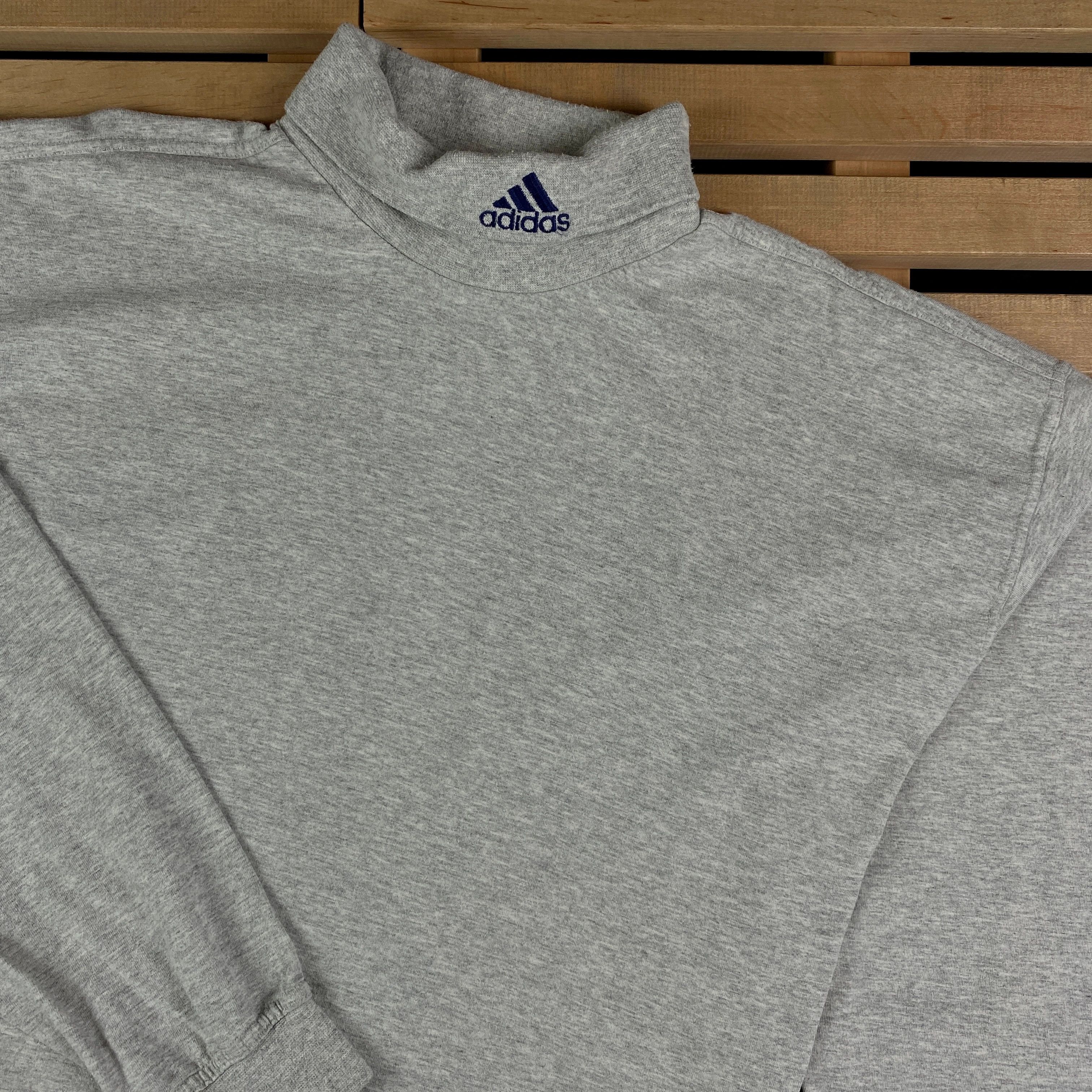 Adidas × Vintage Mens Sweatshirt Long Sleeve Adidas Vintage Size XL Size US XL / EU 56 / 4 - 2 Thumbnail