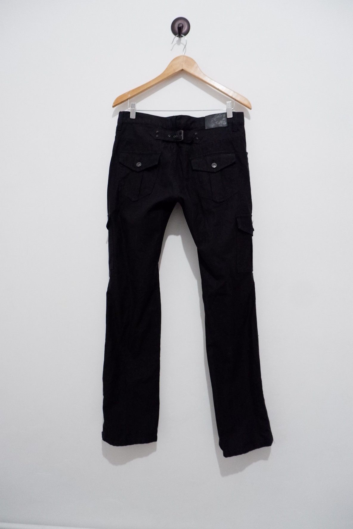GOSTAR DE FUGA Vintage Fuga Studded Bondage Cargo Pants Size US 32 / EU 48 - 2 Thumbnail