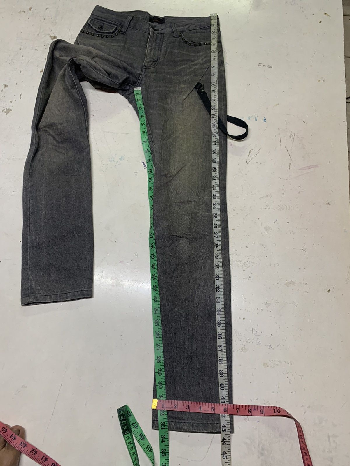 Issey Miyake × Tete Homme Tete homme skiny jeans Size US 30 / EU 46 - 17 Thumbnail