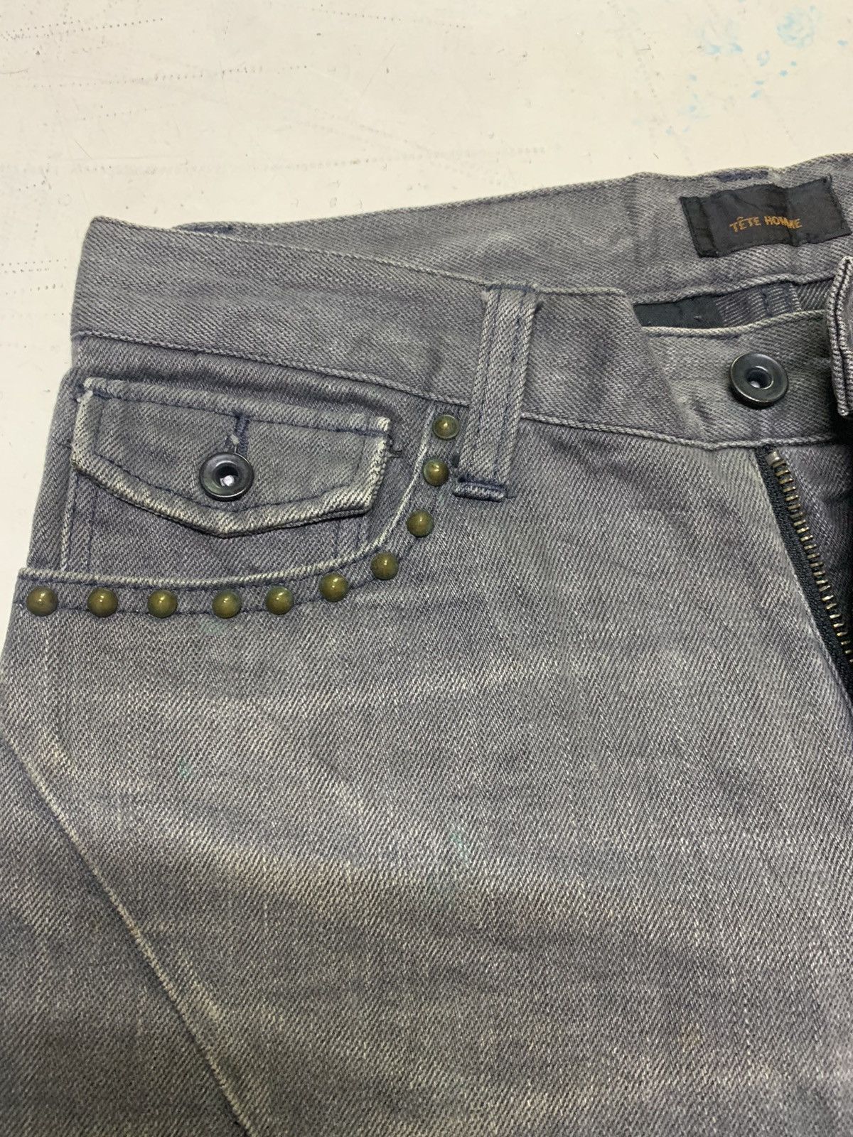 Issey Miyake × Tete Homme Tete homme skiny jeans Size US 30 / EU 46 - 9 Thumbnail