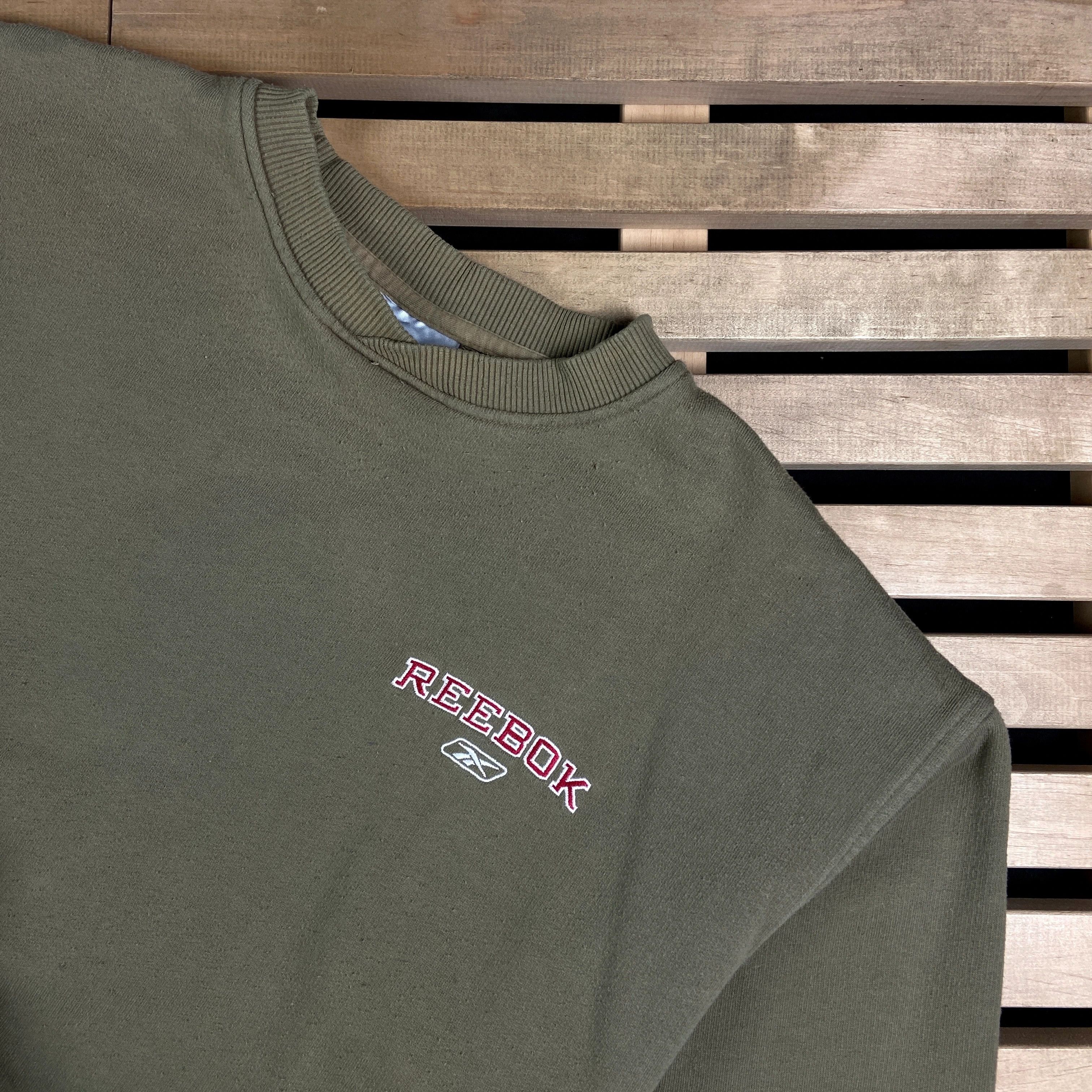 Reebok × Vintage Mens Sweatshirt Reebok Vintage Size XL Size US XL / EU 56 / 4 - 2 Thumbnail