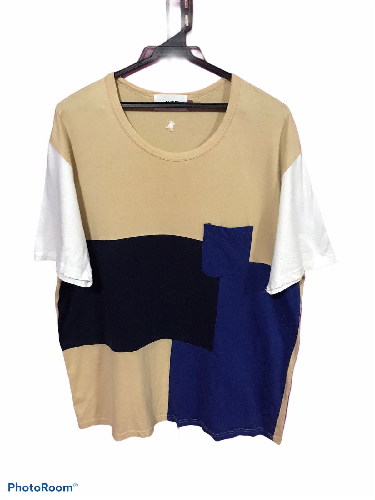 Japanese Brand ALOYE PATCHWORK SIZE XL TEE SHIRT JAPAN Size US XL / EU 56 / 4 - 1 Thumbnail
