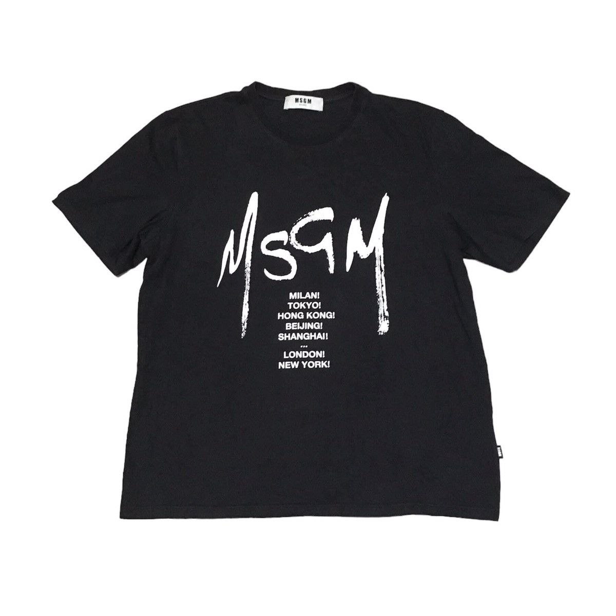 image of Italian Designers x Msgm in Black, Men's (Size Large)