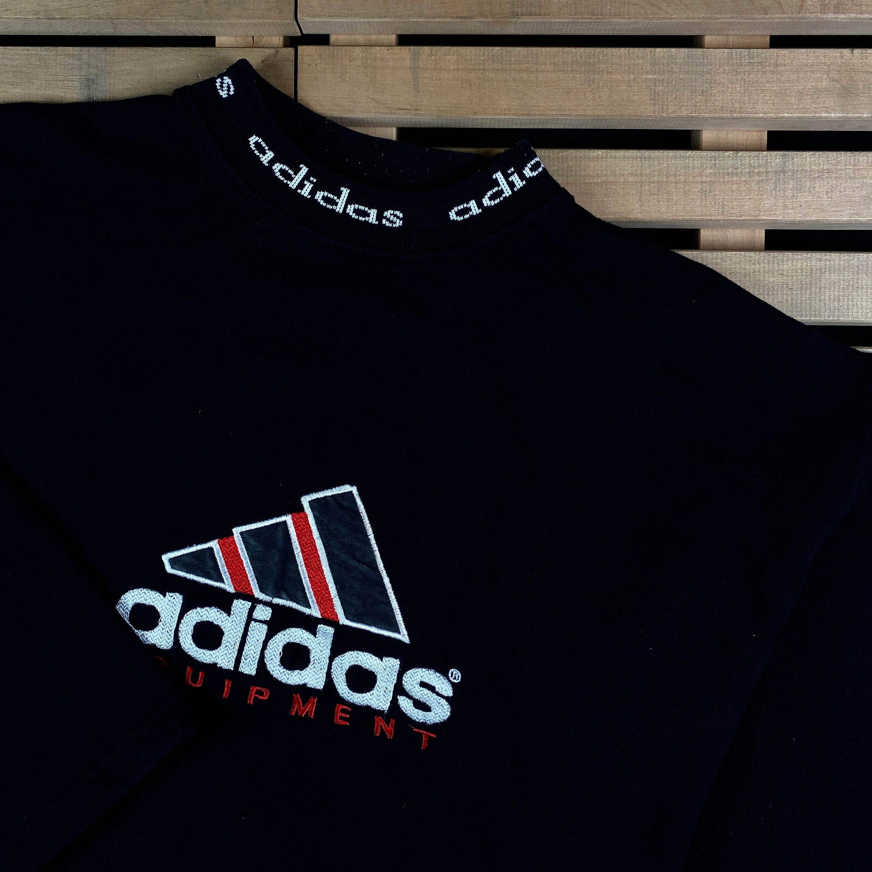 Adidas × Vintage Mens Sweatshirt Adidas Vintage Big Logo Size XL Size US XL / EU 56 / 4 - 2 Thumbnail