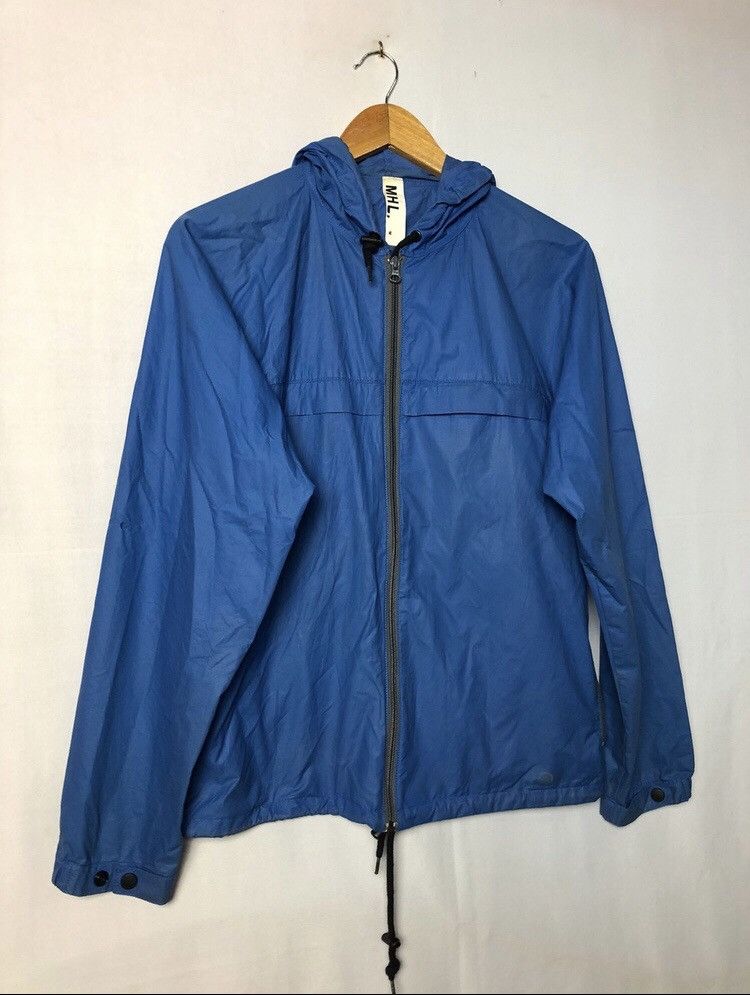 Margaret Howell Margaret Howell Hidden Windbreakers Blue Hoodie Jackets Size US M / EU 48-50 / 2 - 4 Thumbnail