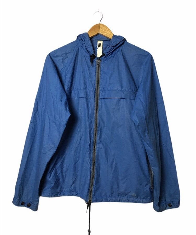 Margaret Howell Margaret Howell Hidden Windbreakers Blue Hoodie Jackets Size US M / EU 48-50 / 2 - 1 Thumbnail