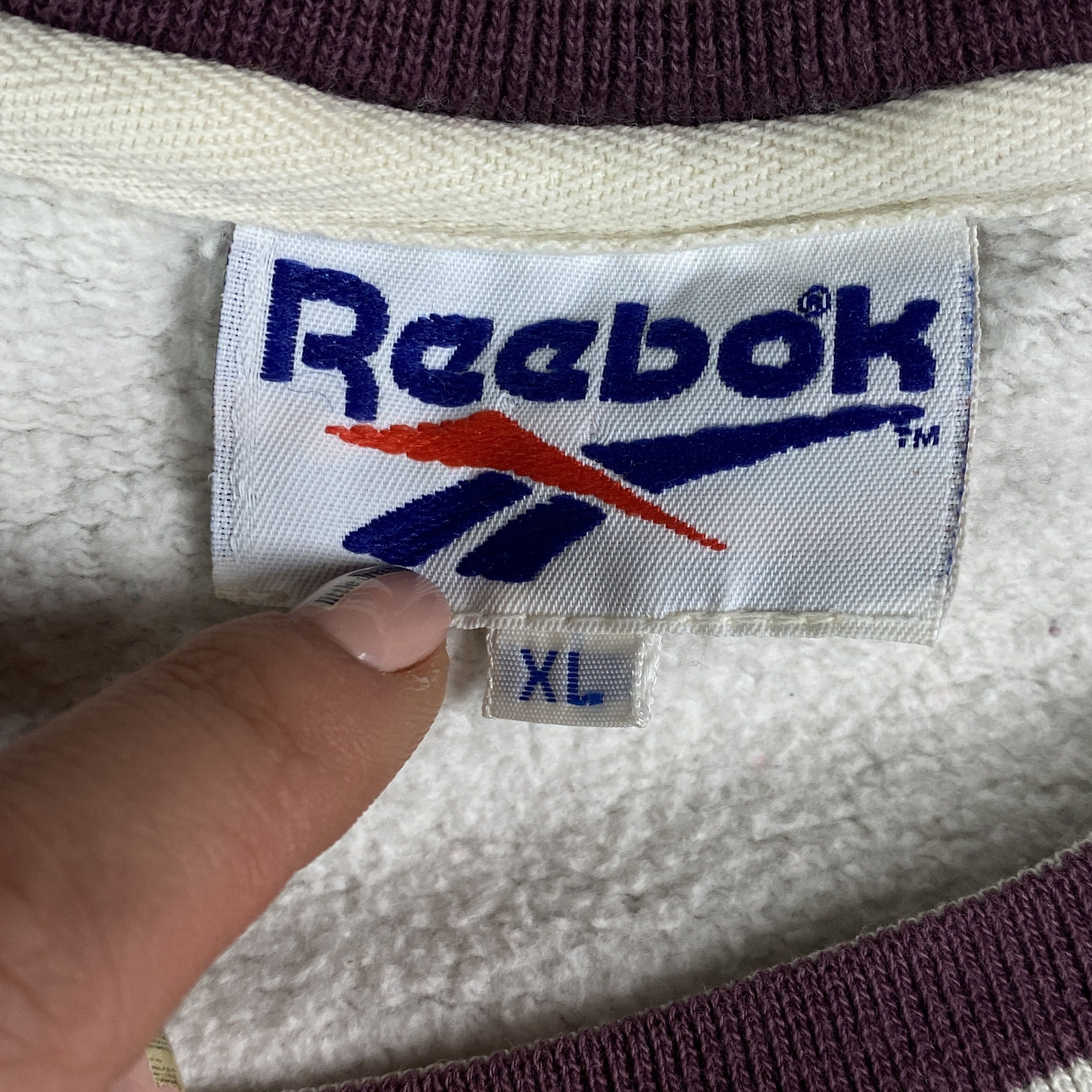 Reebok × Vintage Mens Sweatshirt Reebok Vintage Big Logo Size XL Size US XL / EU 56 / 4 - 8 Thumbnail