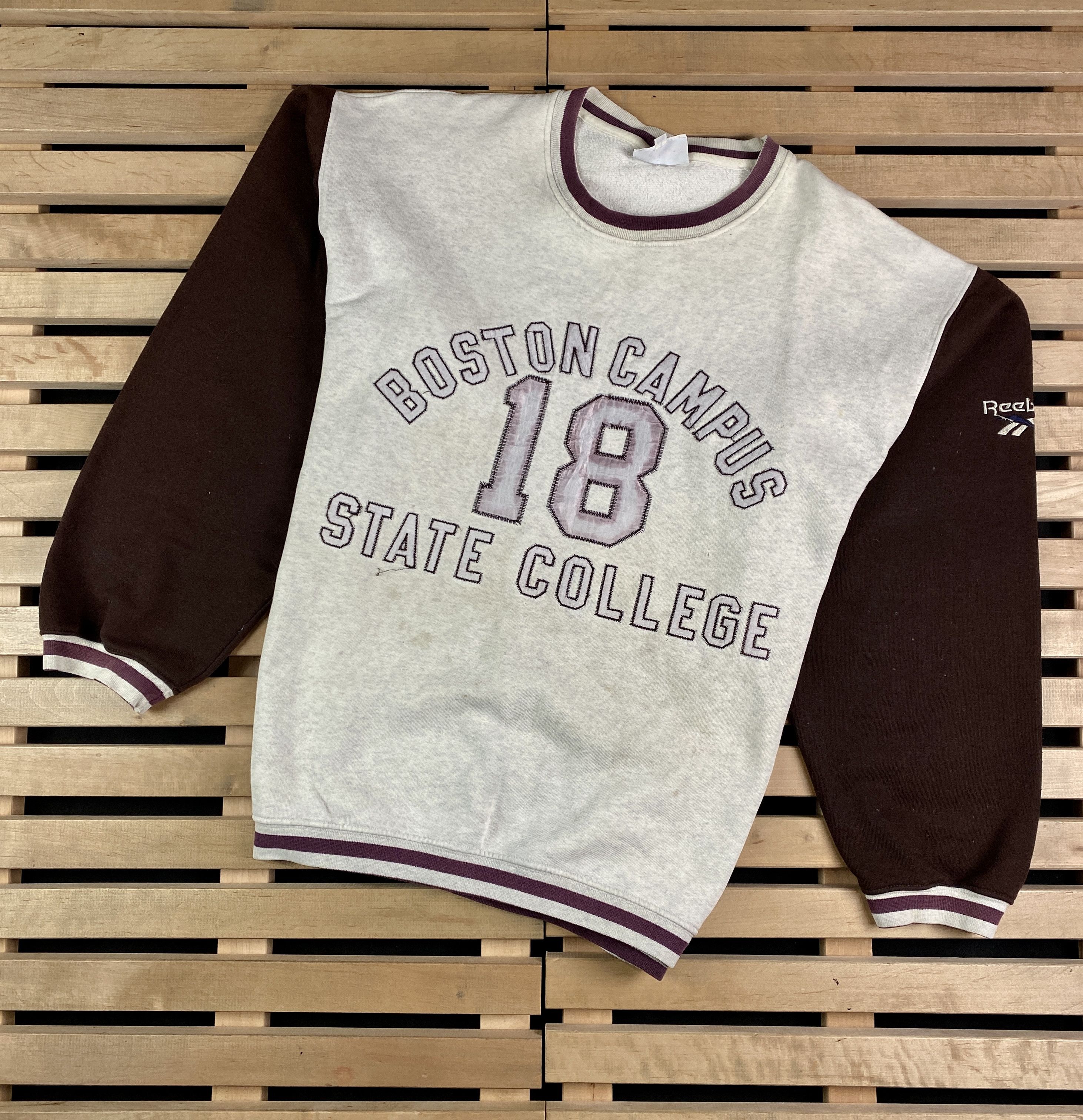 Reebok × Vintage Mens Sweatshirt Reebok Vintage Big Logo Size XL Size US XL / EU 56 / 4 - 1 Thumbnail