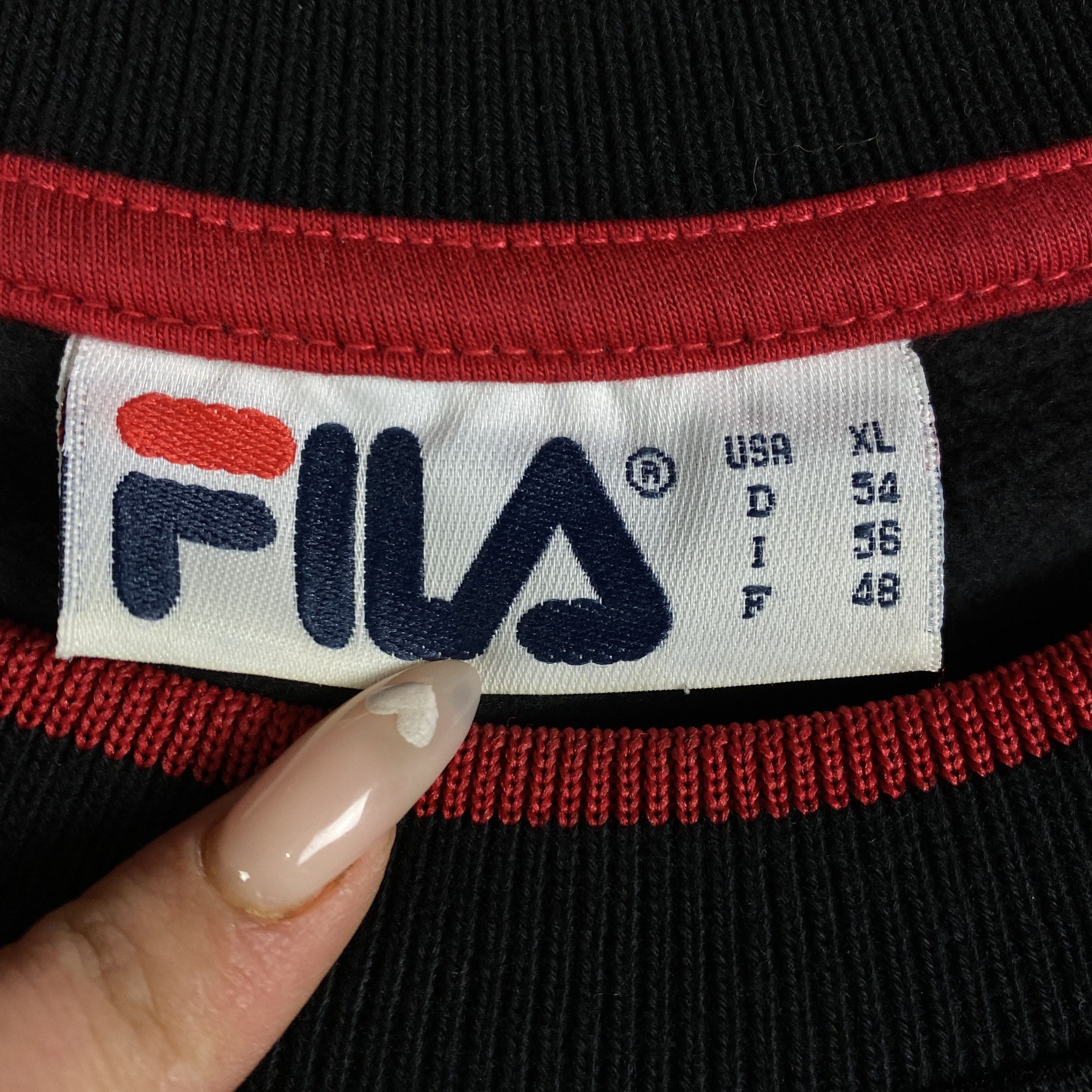 Fila × Vintage Men’s Sweatshirt Fila Vintage Big Logo Size XL Size US XL / EU 56 / 4 - 5 Thumbnail