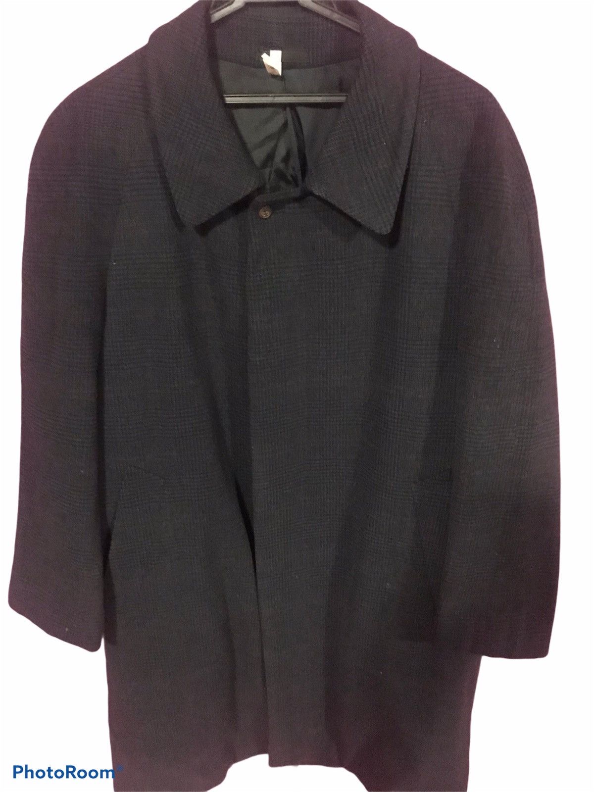 Lanvin LANVIN BLUE SIZE L TRANCE COAT WOOL Size US L / EU 52-54 / 3 - 3 Thumbnail