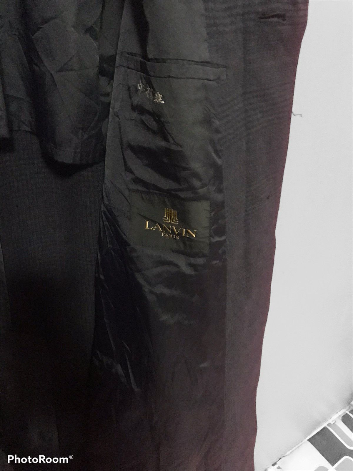 Lanvin LANVIN BLUE SIZE L TRANCE COAT WOOL Size US L / EU 52-54 / 3 - 5 Thumbnail