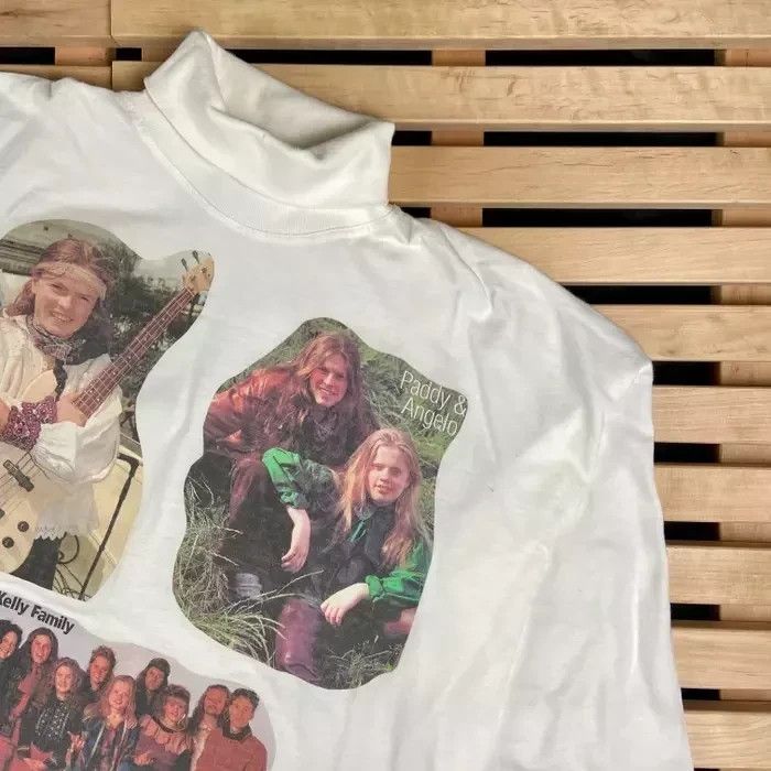 Band Tees × Vintage Mens Sweatshirt Kelly Family VIntage Long Sleeve Size XL Size US XL / EU 56 / 4 - 2 Thumbnail