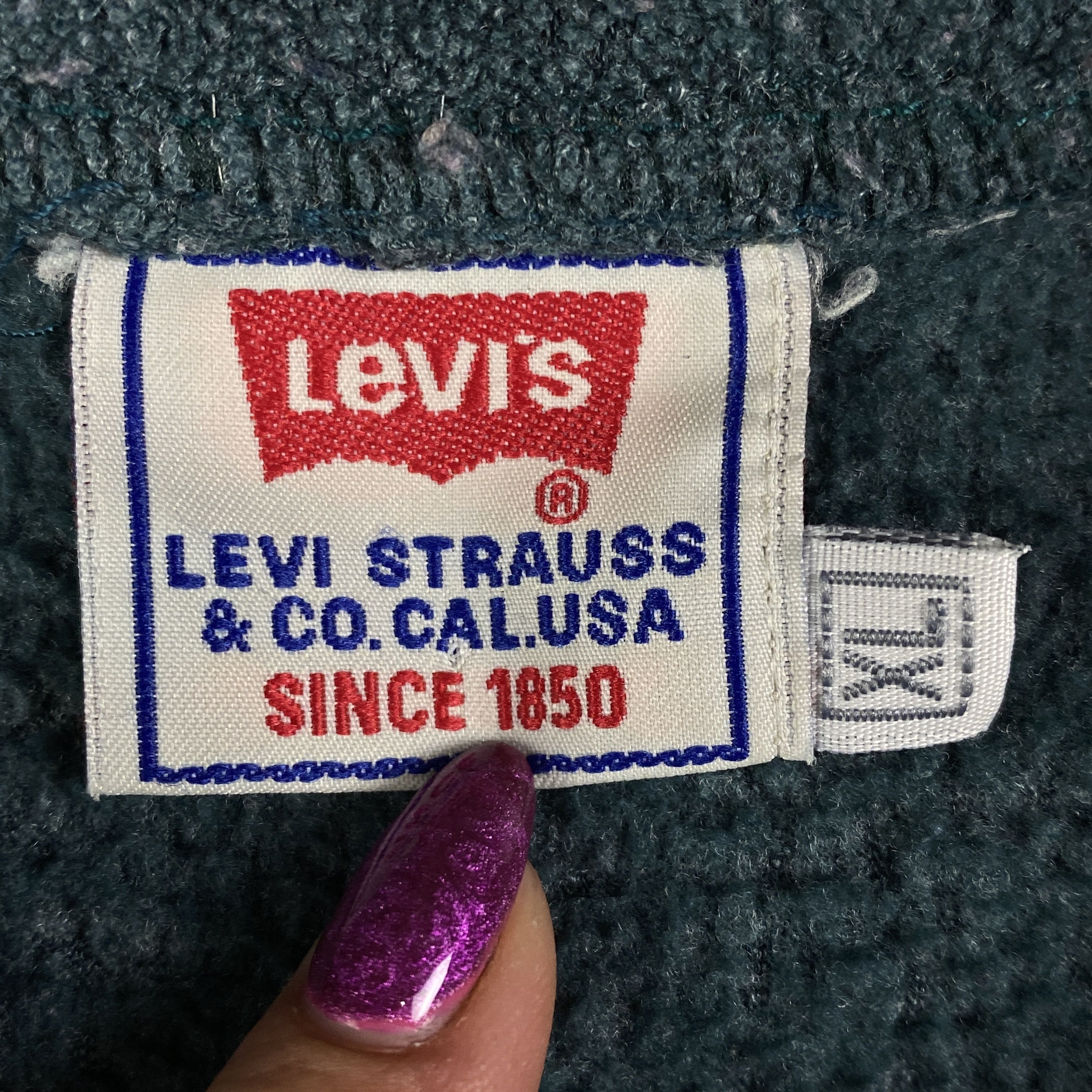 Levi's × Levi's Vintage Clothing × Vintage Mens Zip Fleece Jumper Sweatshirt Levi’s Vintage Size XL Size US XL / EU 56 / 4 - 5 Thumbnail