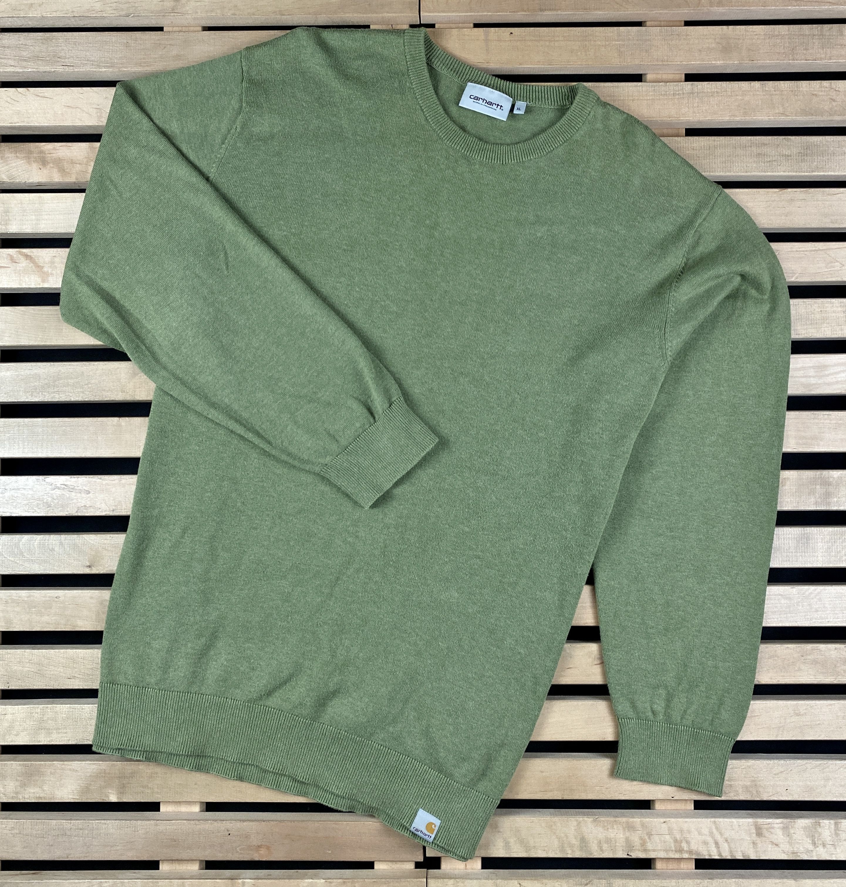 Carhartt × Carhartt Wip × Vintage Mens Long Sleeve Jumper Carhartt Vintage Size XL Size US XL / EU 56 / 4 - 1 Thumbnail