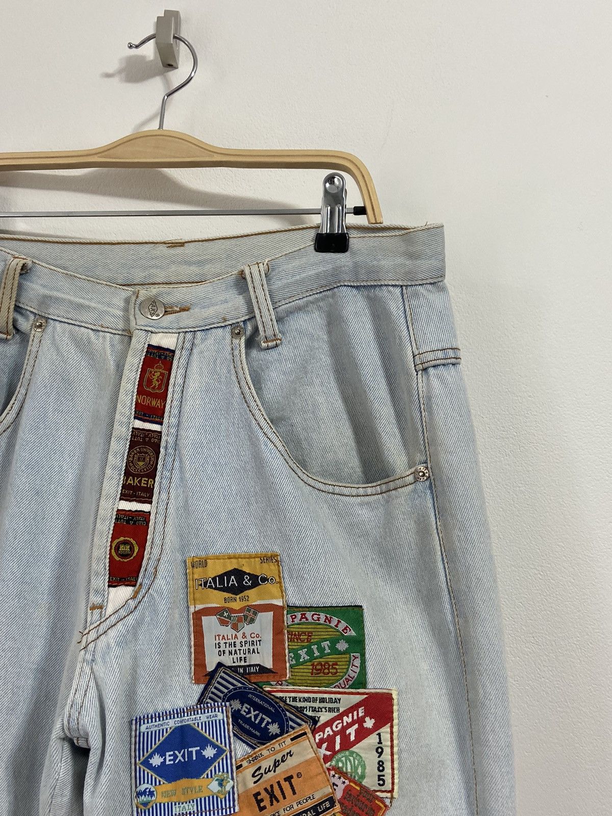 Vintage Vintage Japanese Brand Exit Denim Street Style Size US 36 / EU 52 - 22 Thumbnail