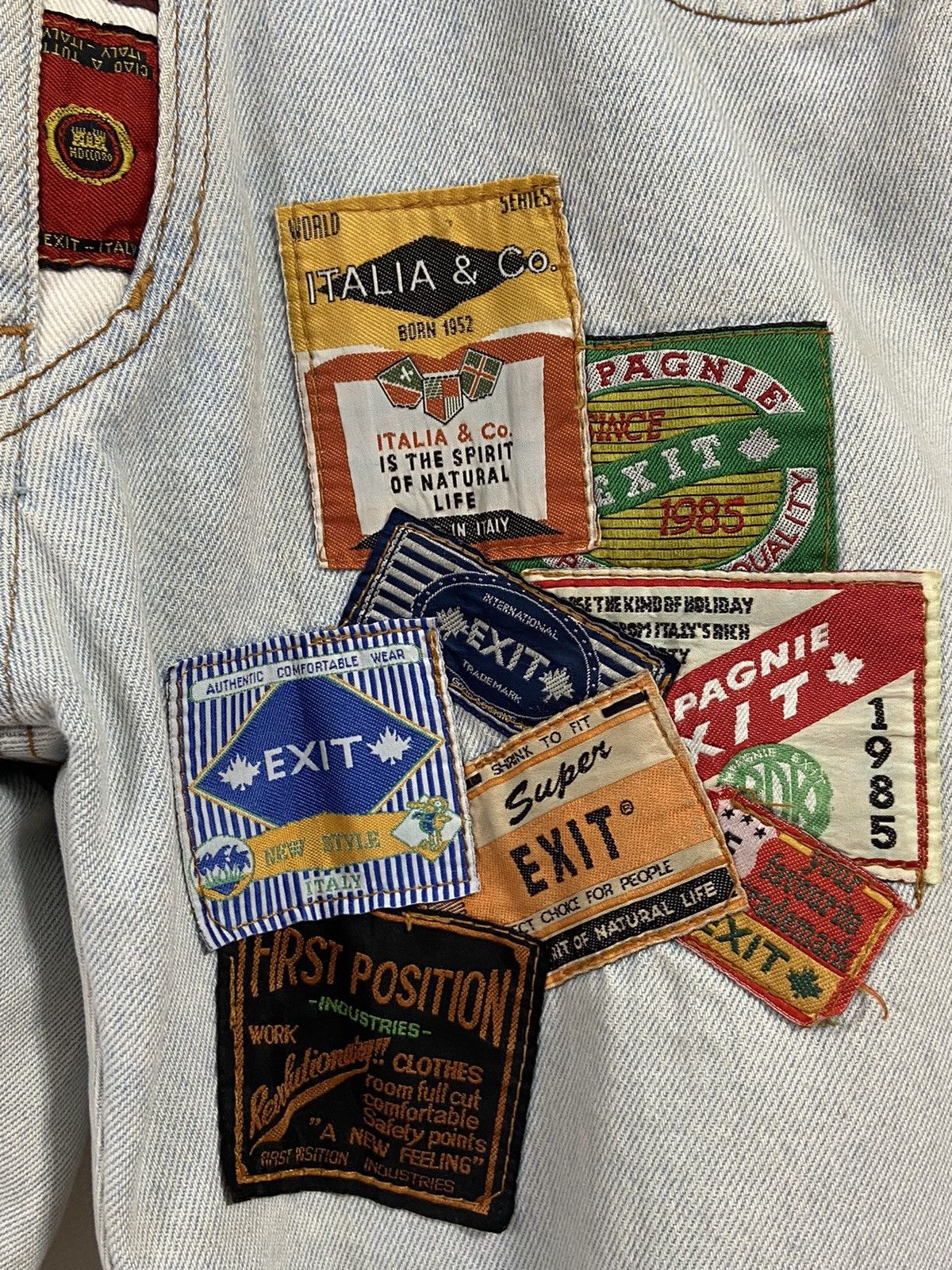 Vintage Vintage Japanese Brand Exit Denim Street Style Size US 36 / EU 52 - 16 Thumbnail