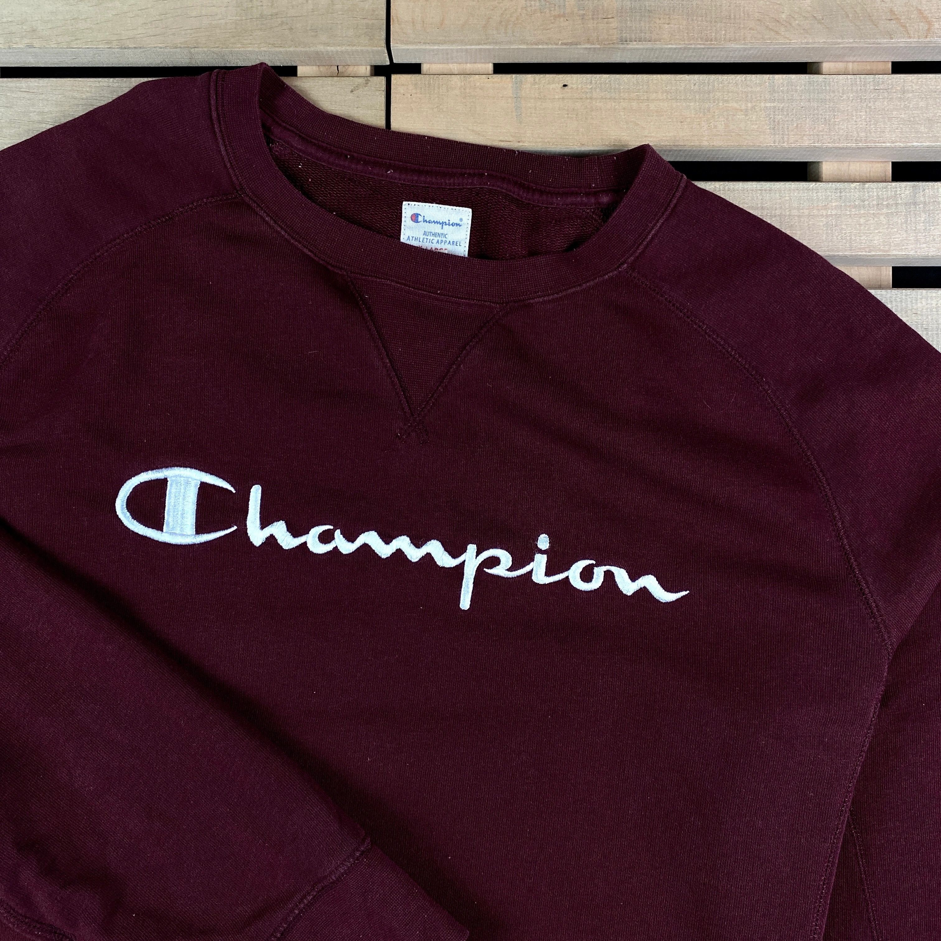 Champion × Vintage Mens Sweatshirt Champion Vintage Size XL Size US XL / EU 56 / 4 - 2 Thumbnail
