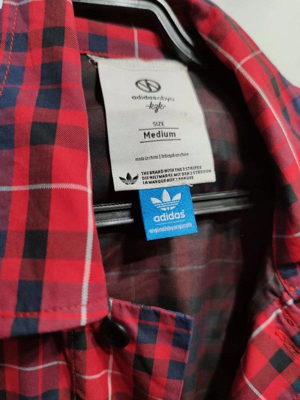 Adidas Adidas Alpha Industries Tactical Utility Shirt Jacket Plaid Size US M / EU 48-50 / 2 - 4 Thumbnail