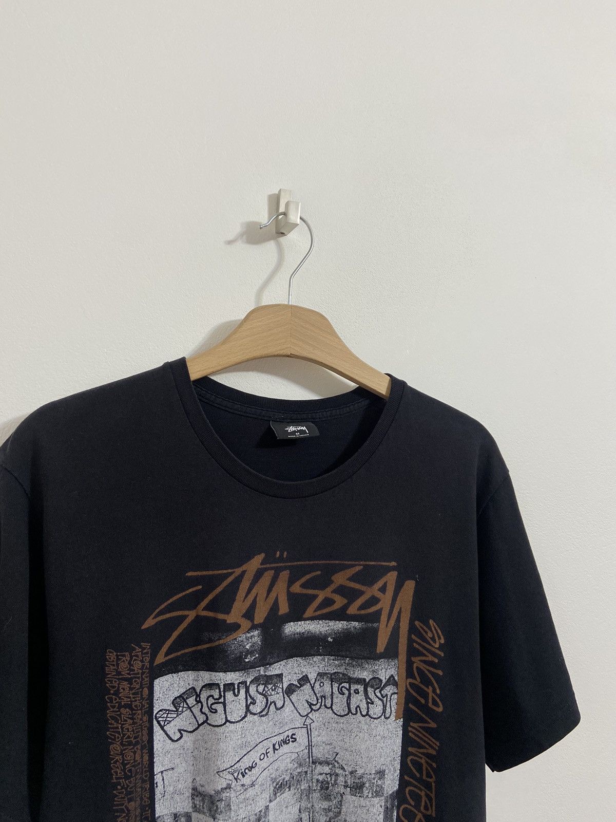 Stussy Stussy Vintage Te Shirt Big Logo Size US M / EU 48-50 / 2 - 2 Thumbnail