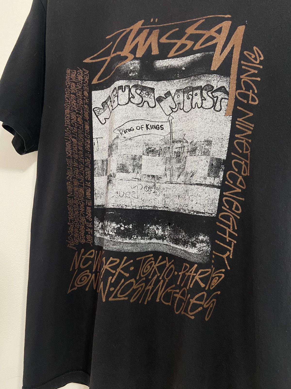 Stussy Stussy Vintage Te Shirt Big Logo Size US M / EU 48-50 / 2 - 7 Thumbnail