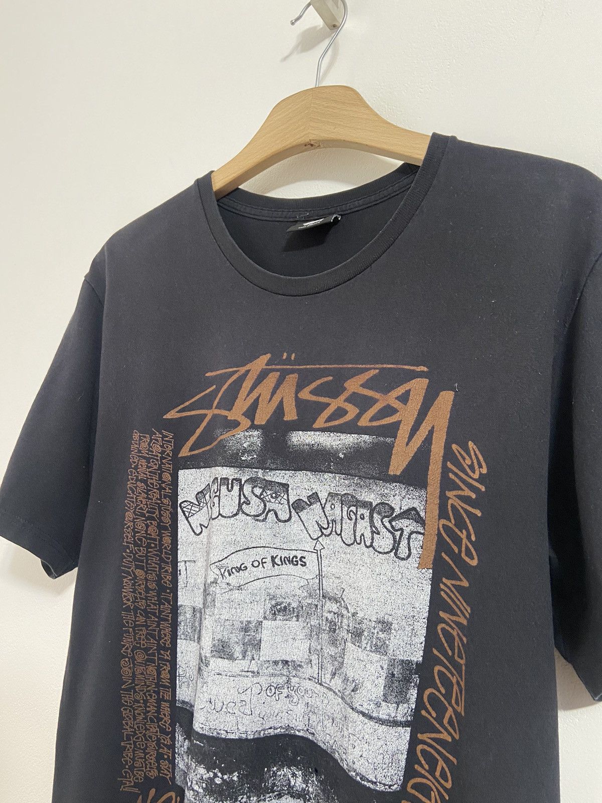 Stussy Stussy Vintage Te Shirt Big Logo Size US M / EU 48-50 / 2 - 6 Thumbnail