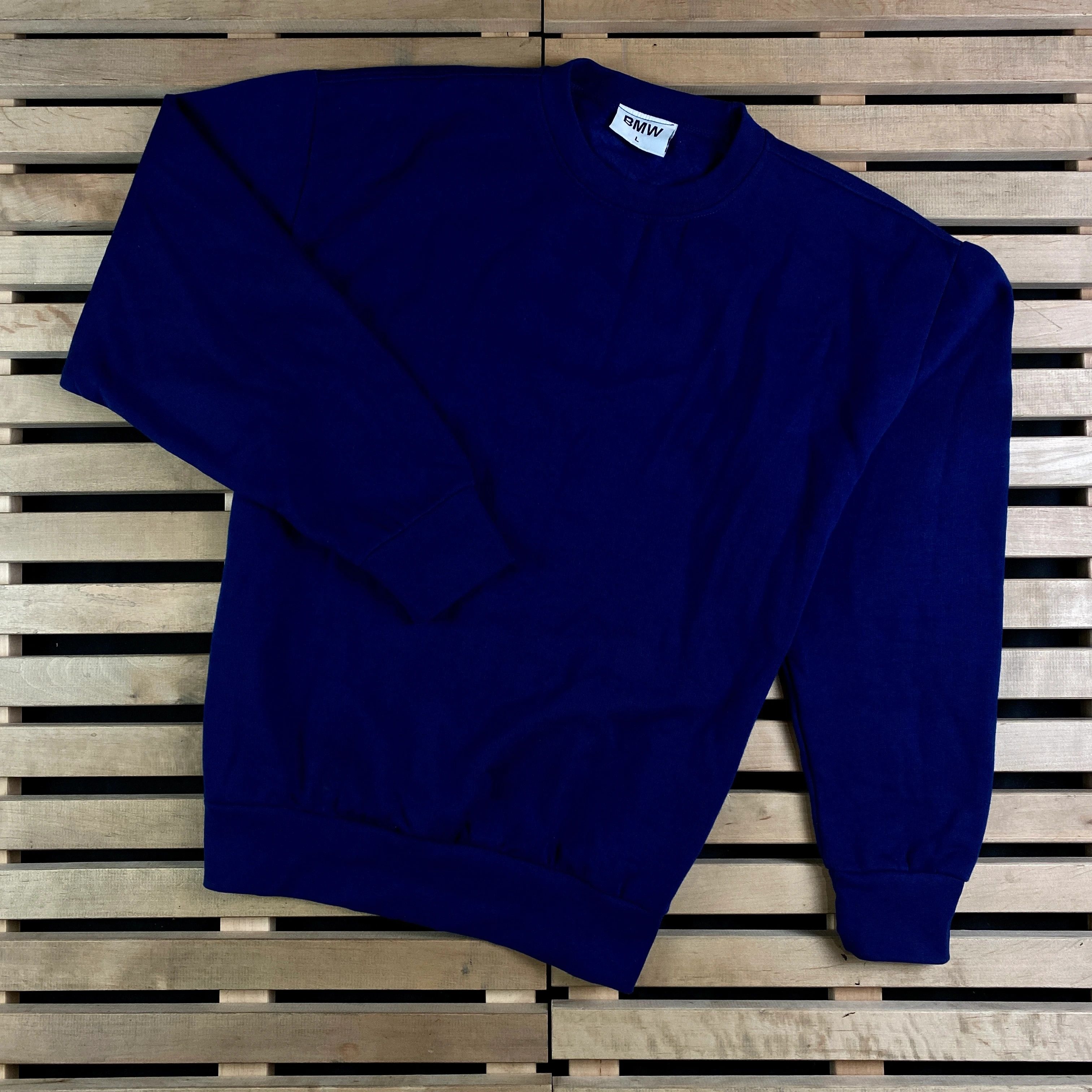 BMW × Vintage Mens Sweatshirt BMW Size XL Vintage Size US XL / EU 56 / 4 - 1 Thumbnail