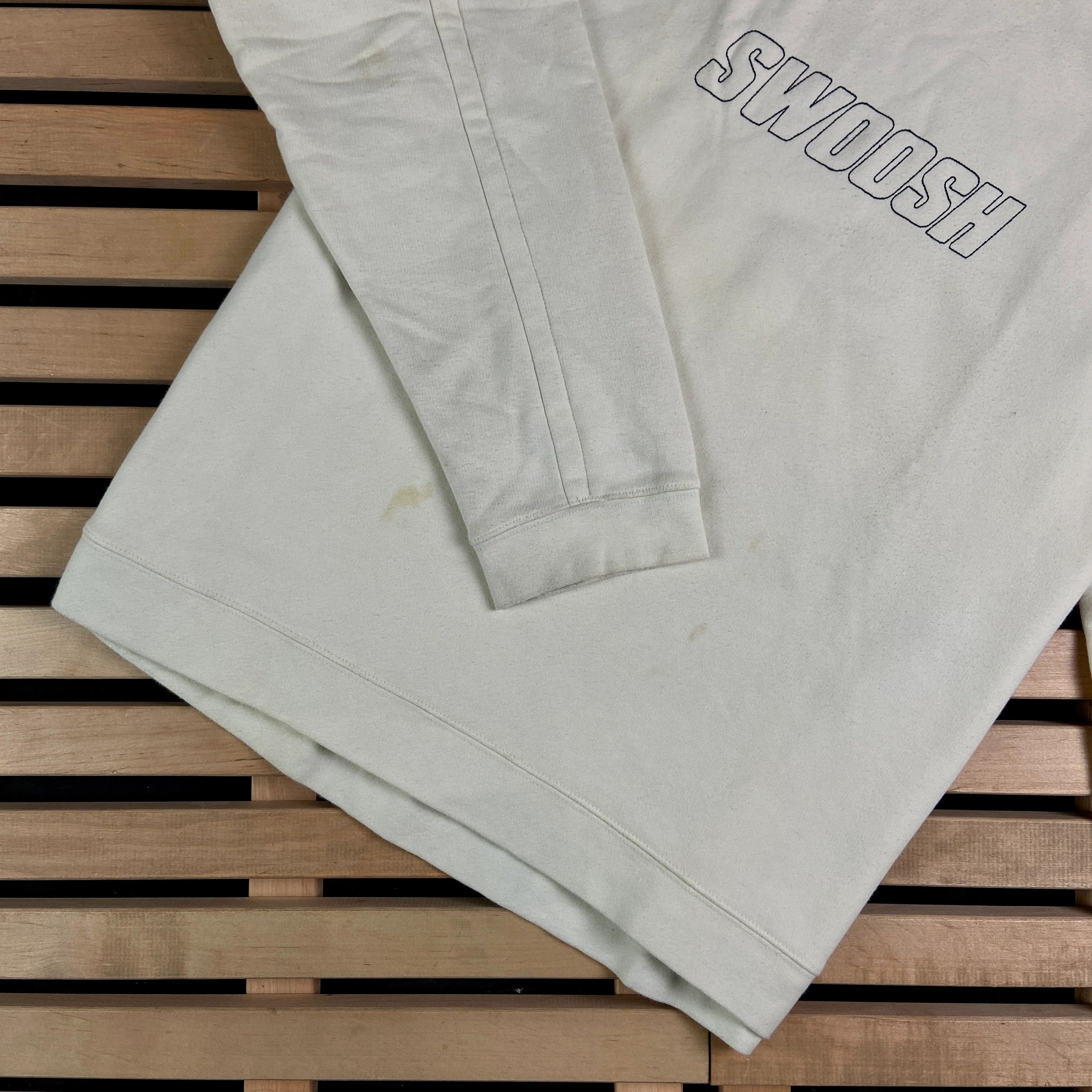 Nike × Vintage Mens Sweatshirt Vintage Nike Swoosh Big Logo Size XL Size US XL / EU 56 / 4 - 3 Thumbnail