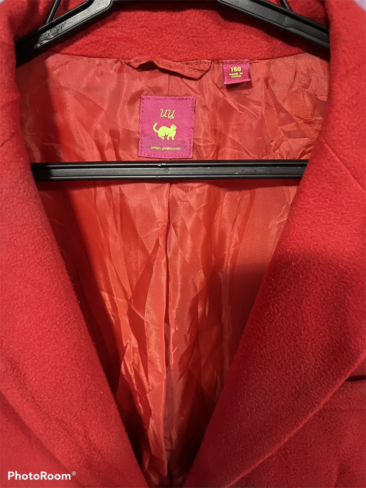 Undercover UNDERCOVER RED SIZE XS BLEZER WOOL JAPAN KIDS Size 34S - 3 Thumbnail