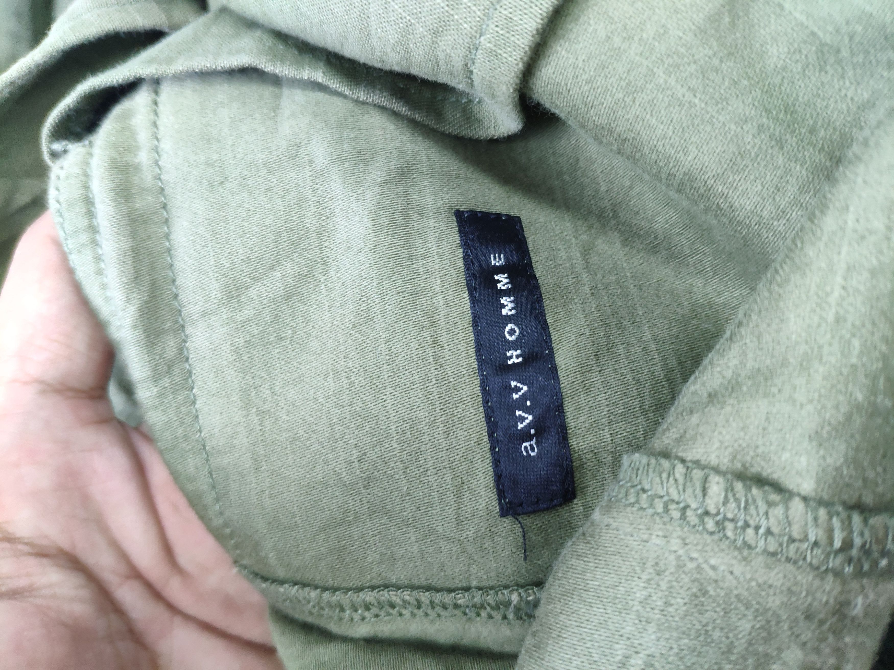 Designer × Michel Klein Michel Klein Shirt Button Up Army Style Size M / US 6-8 / IT 42-44 - 10 Thumbnail